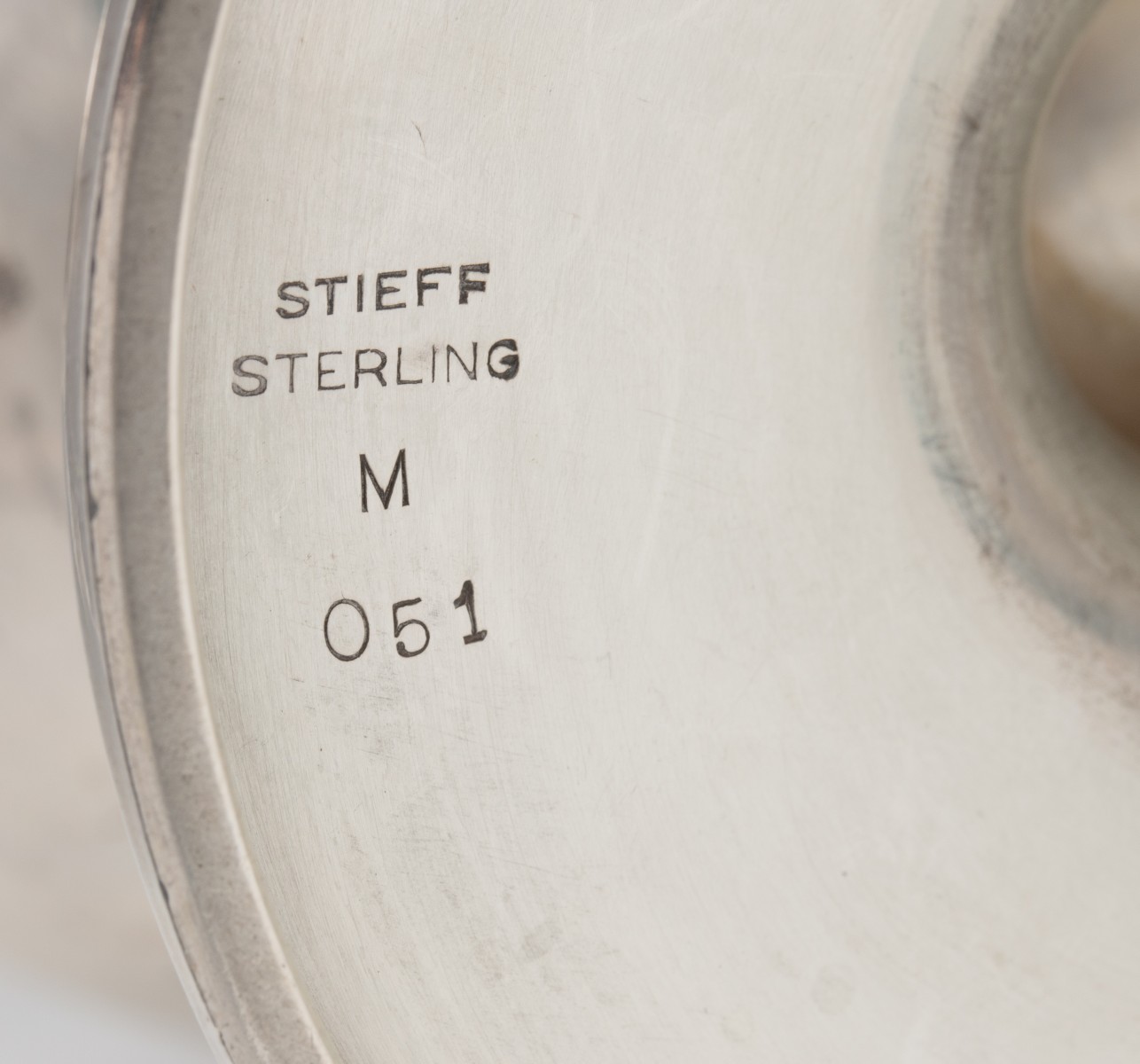 A STEIFF FIVE PIECE STERLING TEA AND COFFEE SERVICE