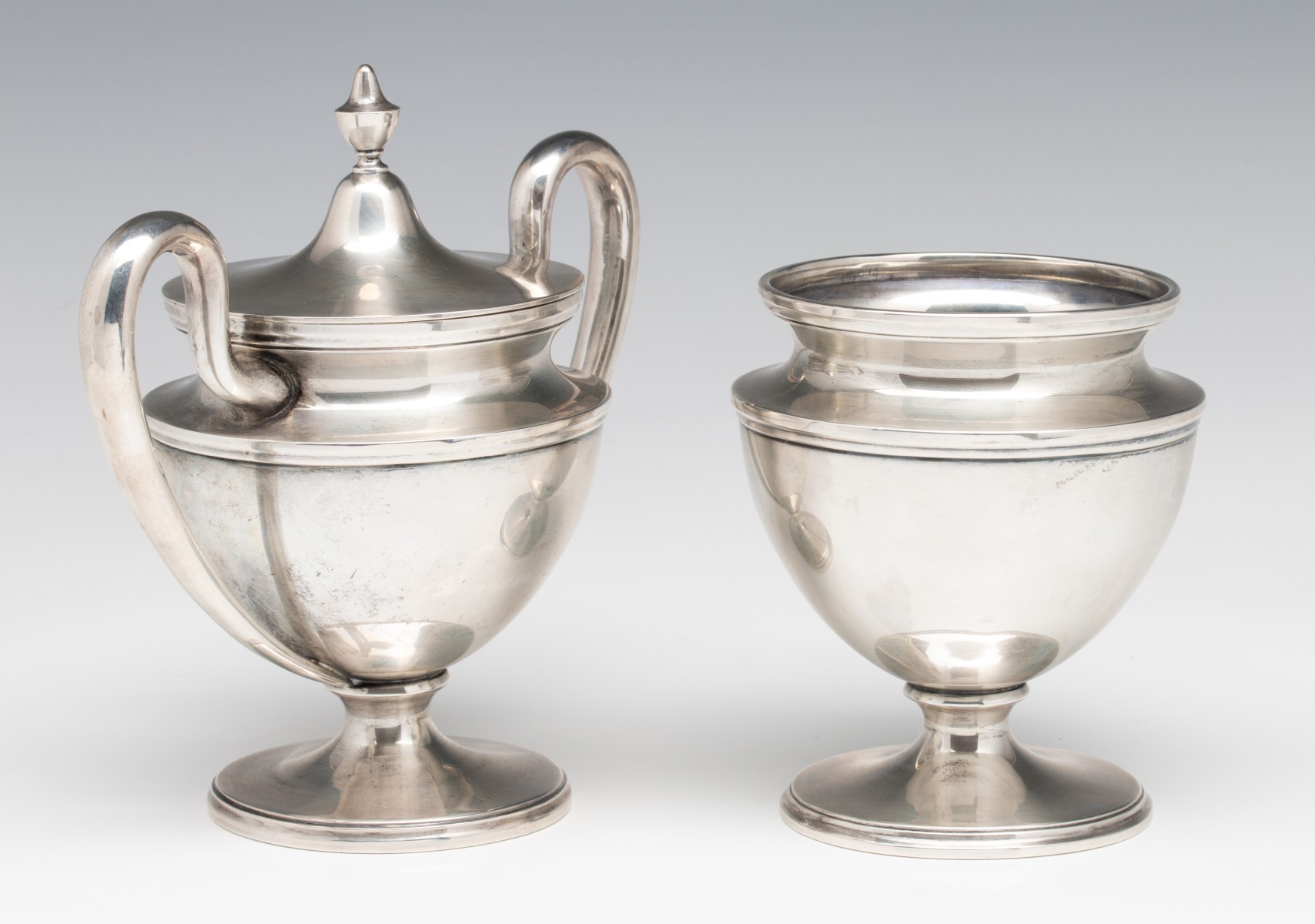 A STEIFF FIVE PIECE STERLING TEA AND COFFEE SERVICE