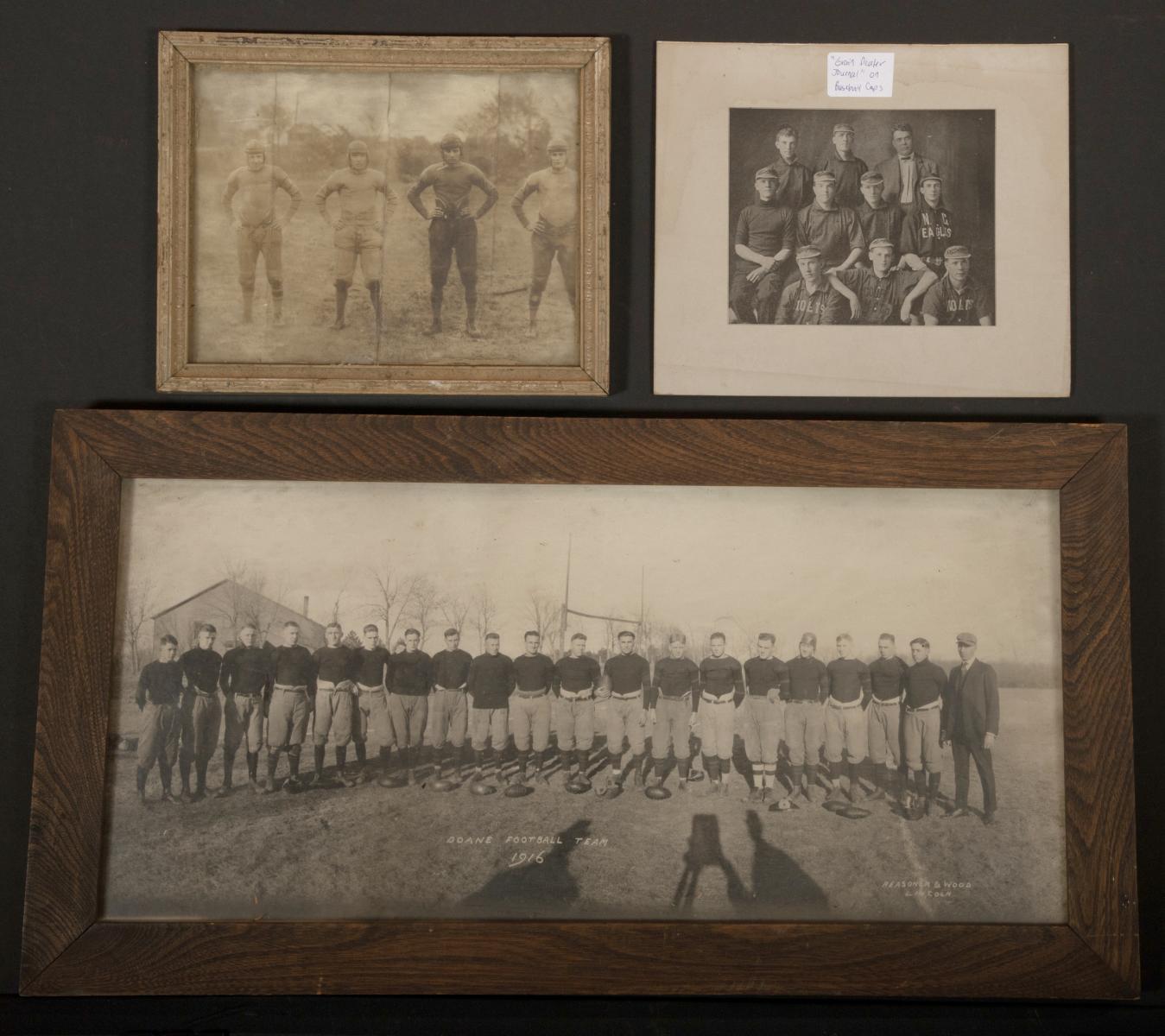 A COLLECTION OF SPORTS RELATED PHOTOS 1880-1920