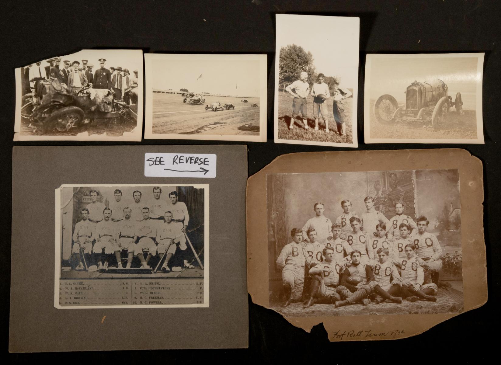 A COLLECTION OF SPORTS RELATED PHOTOS 1880-1920