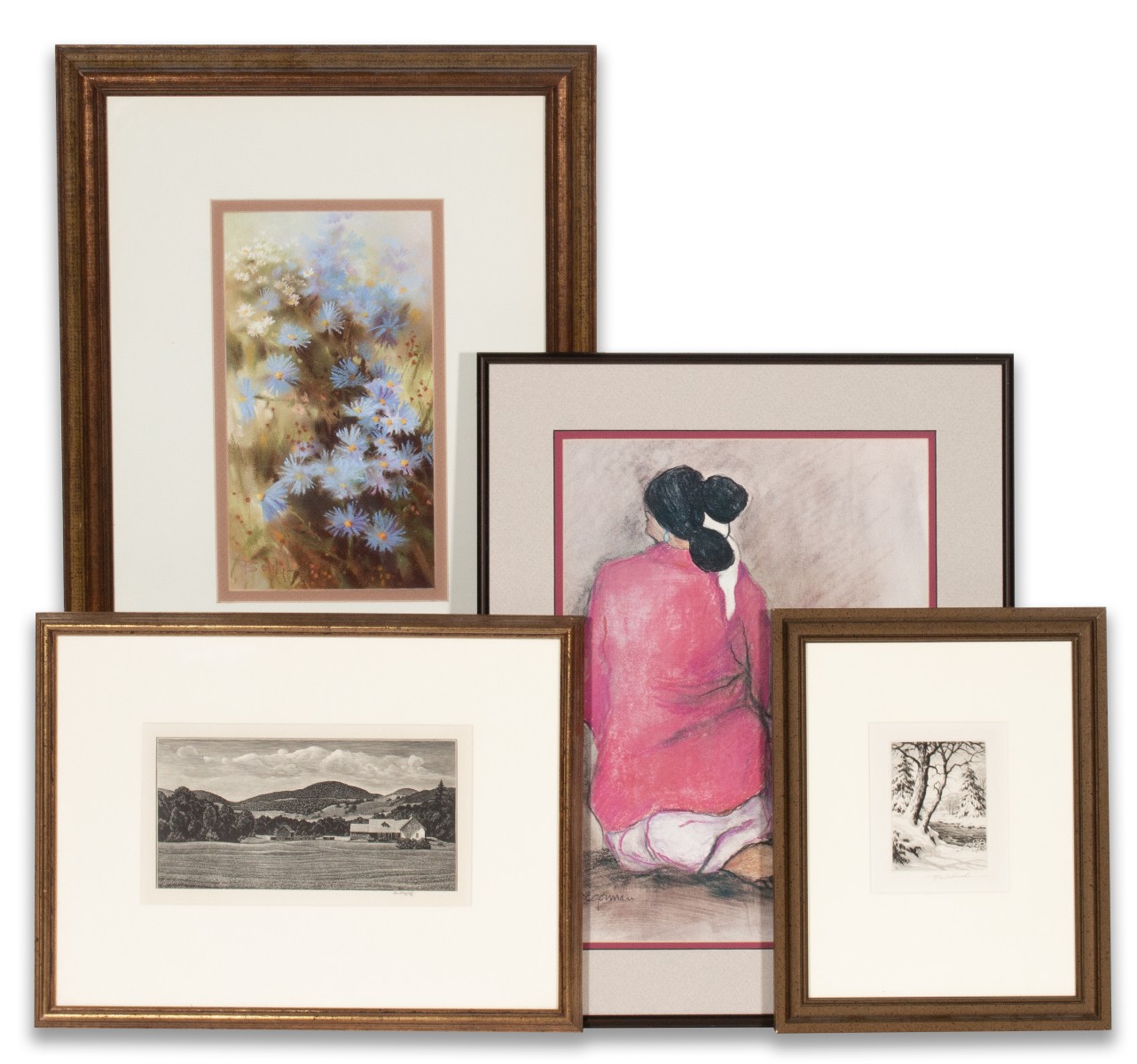 PENCIL SIGNED PRINTS BY R.C. GORMAN AND ASA CHEFFETZ