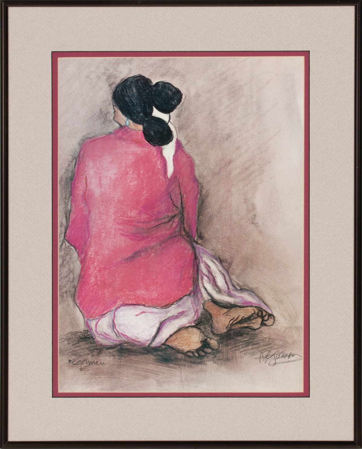 PENCIL SIGNED PRINTS BY R.C. GORMAN AND ASA CHEFFETZ