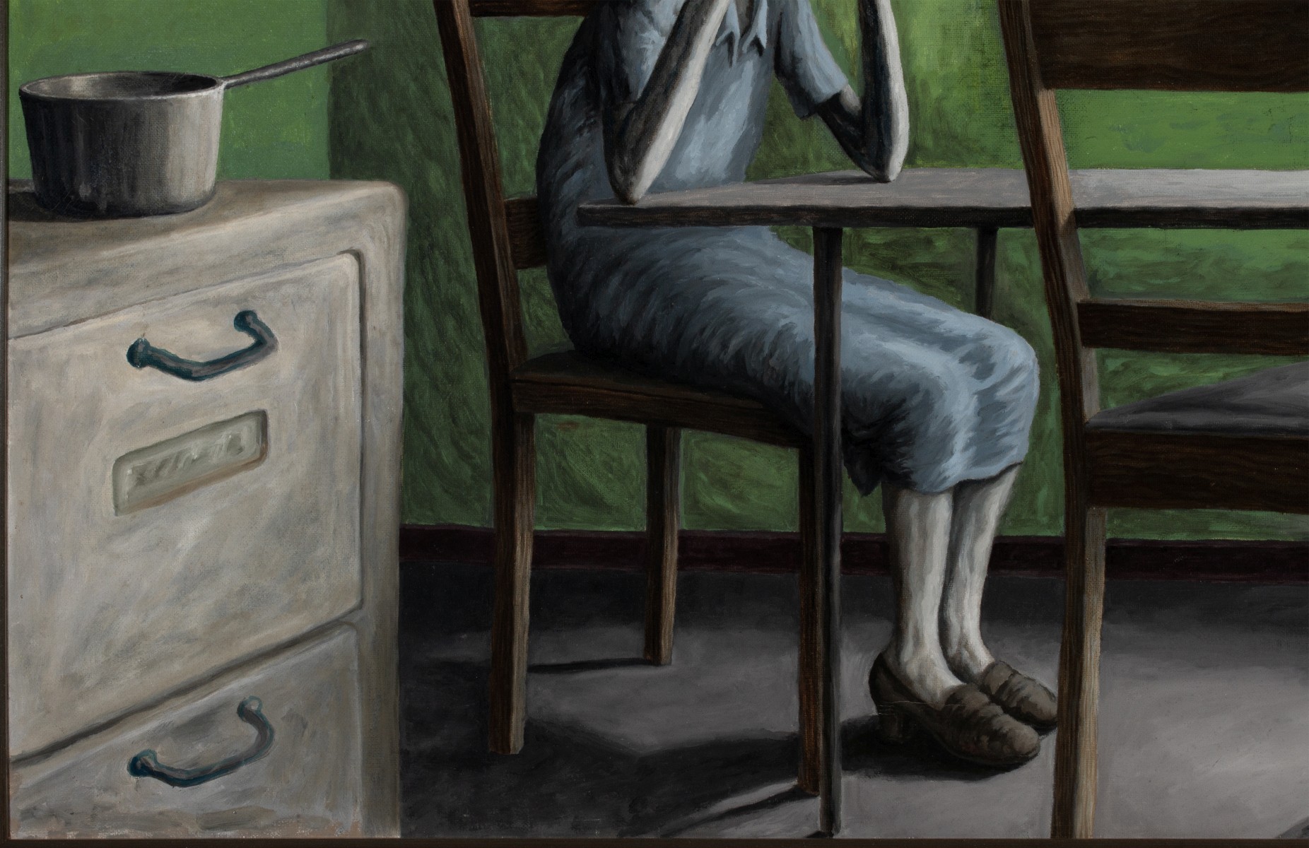 RAY HENRY WILSON (1926-2005) OIL ON CANVAS