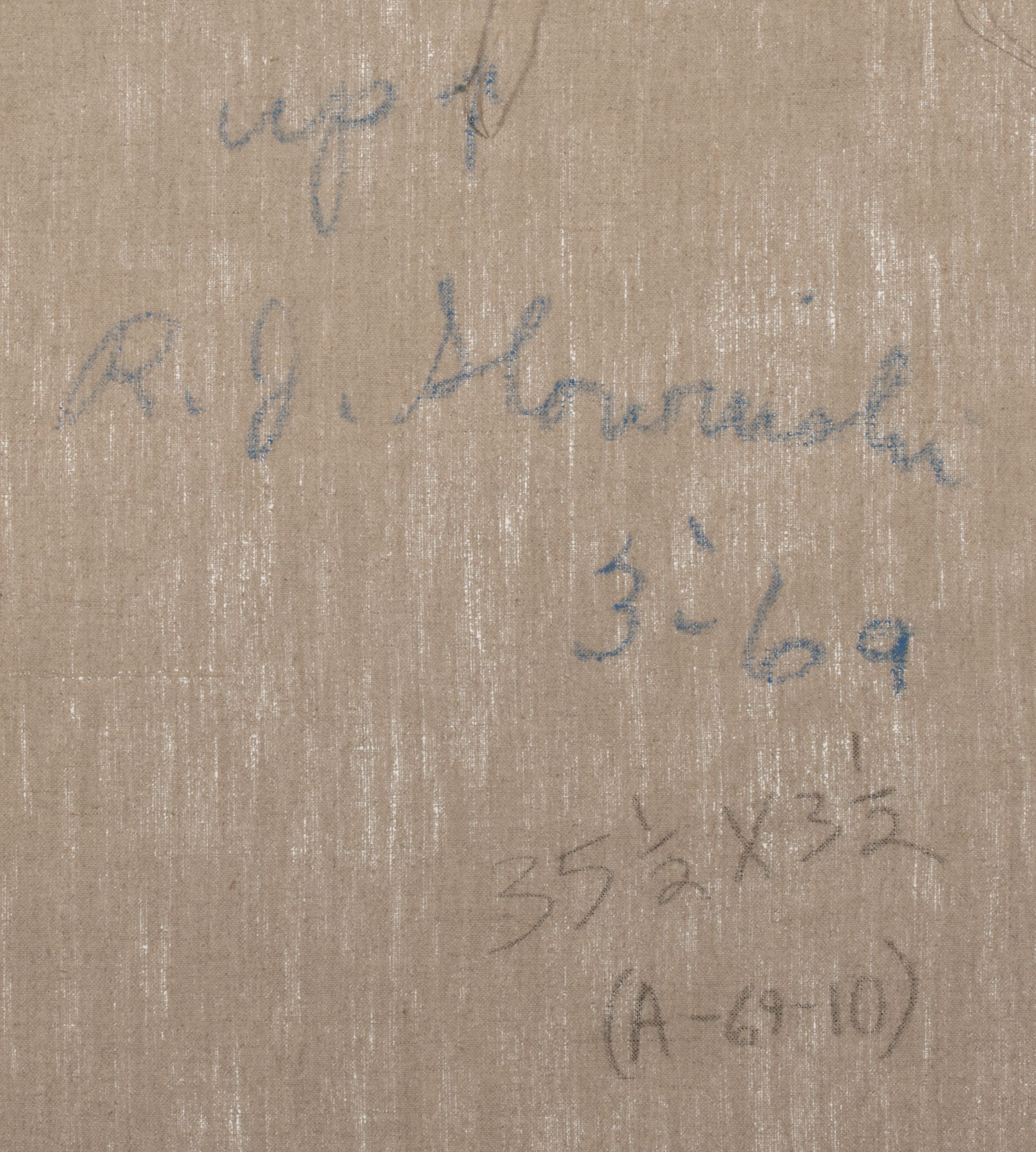 RONALD SLOWINSKI (1932-2023) ACRYLIC ON CANVAS