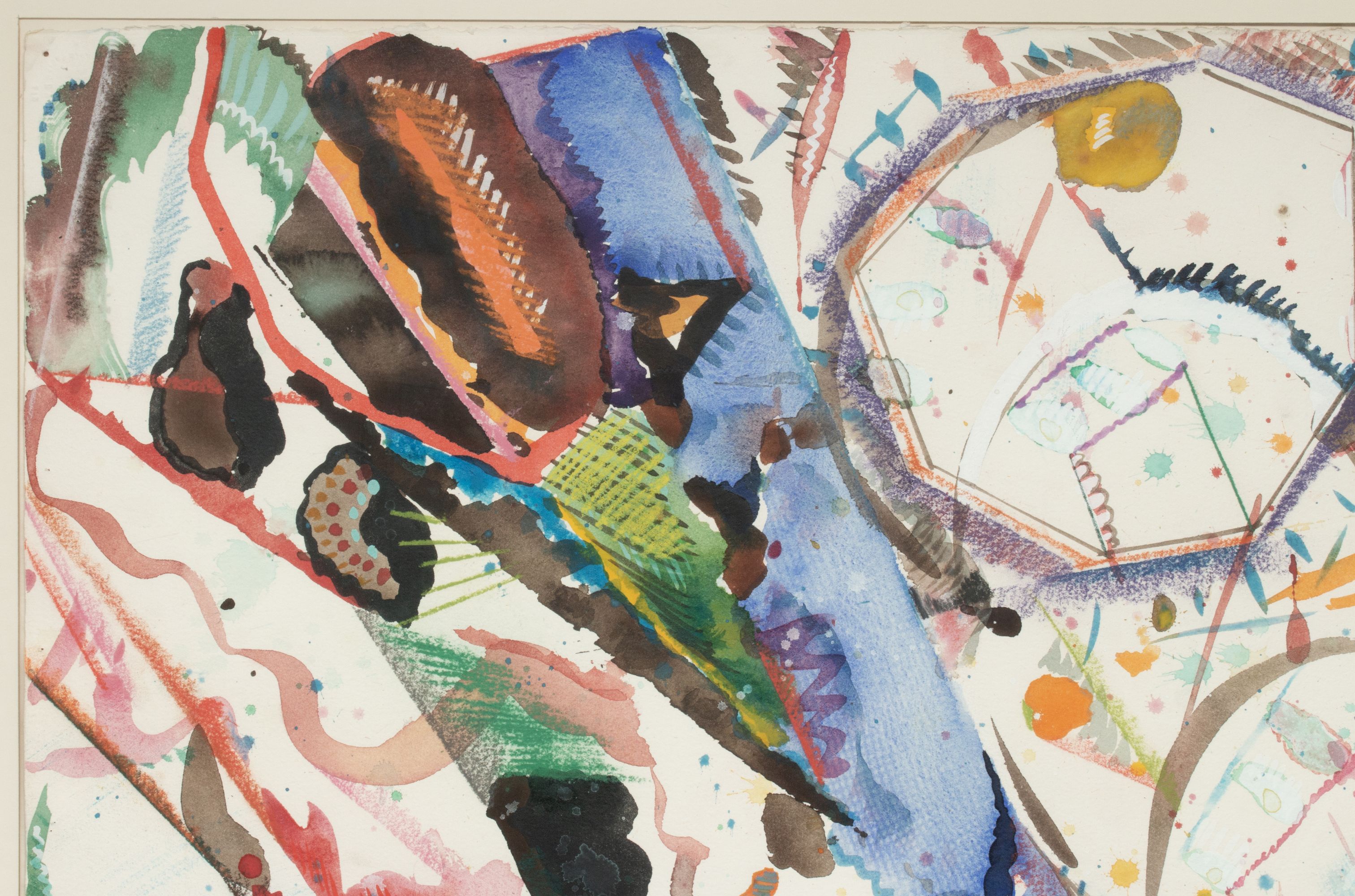 RONALD SLOWINSKI (1932-2023) 1972 WATERCOLOR