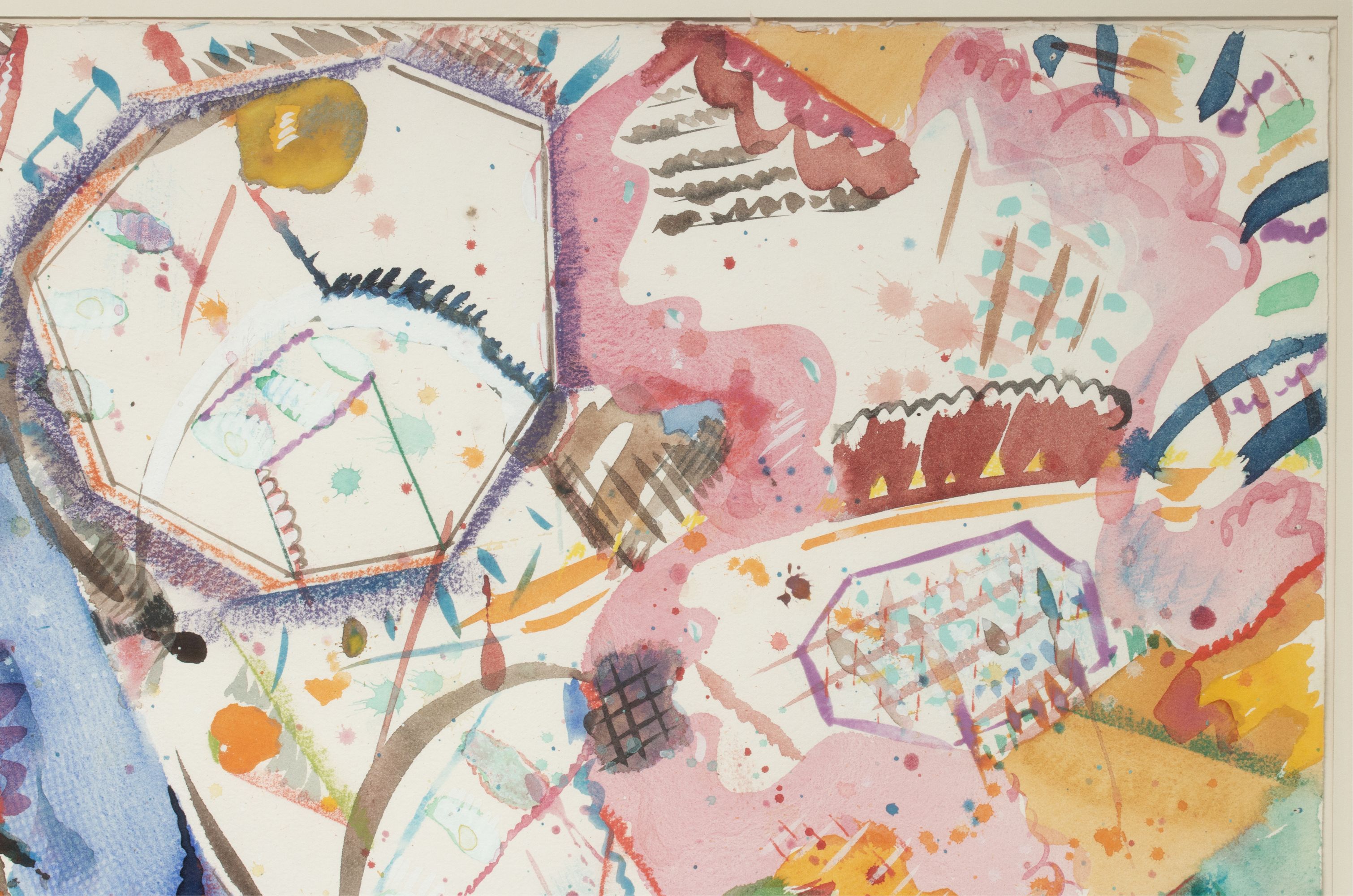 RONALD SLOWINSKI (1932-2023) 1972 WATERCOLOR