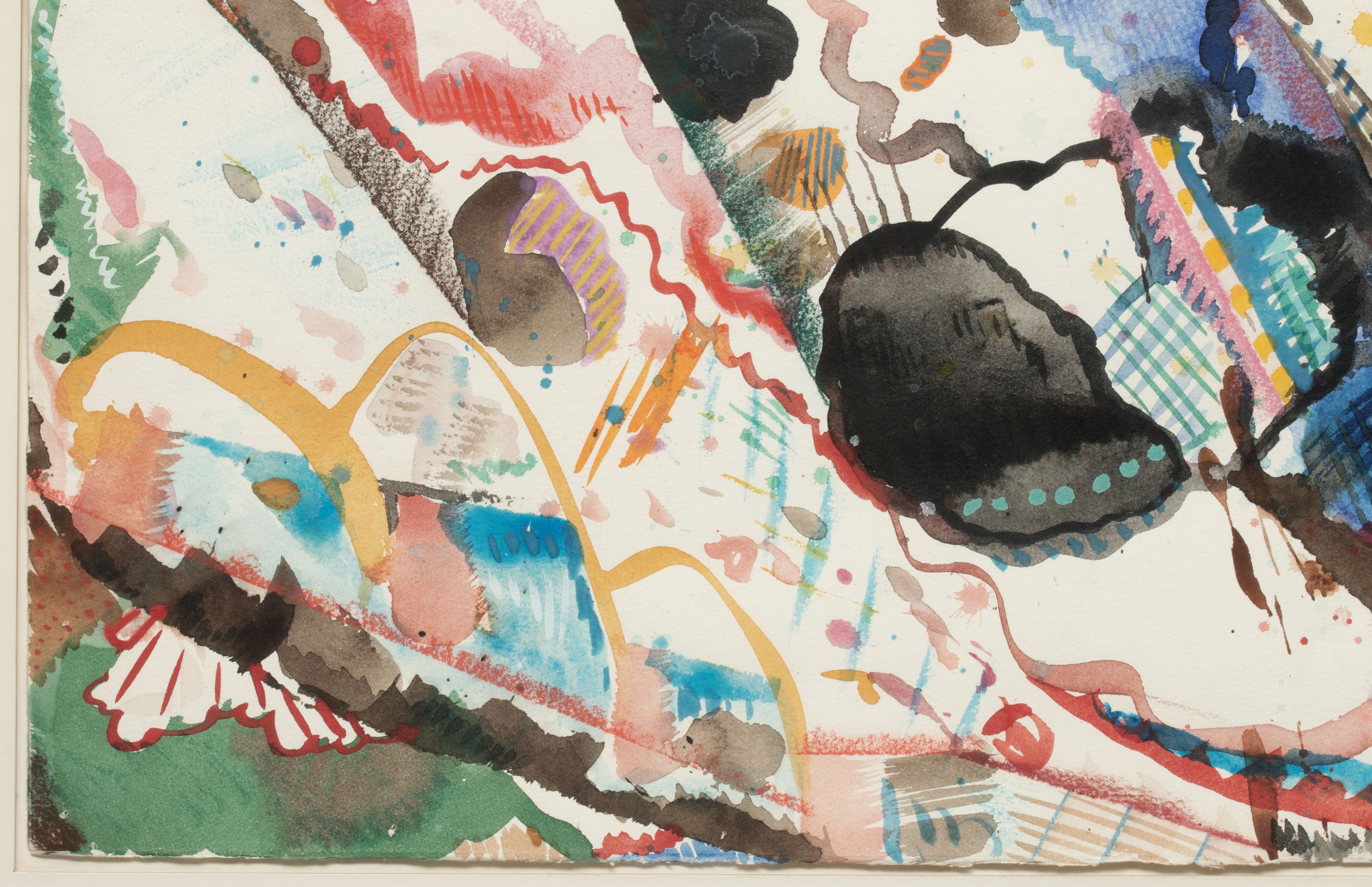 RONALD SLOWINSKI (1932-2023) 1972 WATERCOLOR