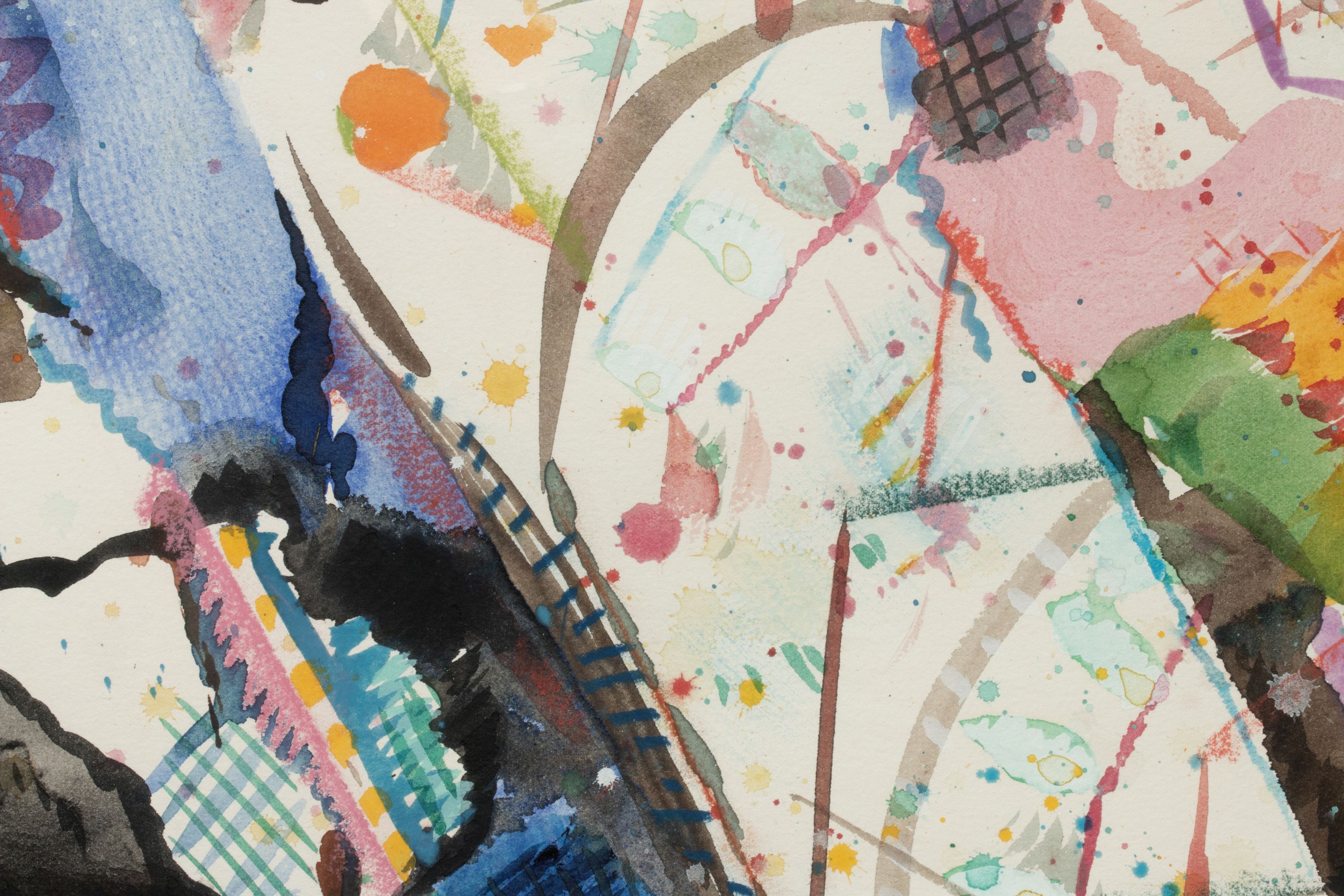 RONALD SLOWINSKI (1932-2023) 1972 WATERCOLOR