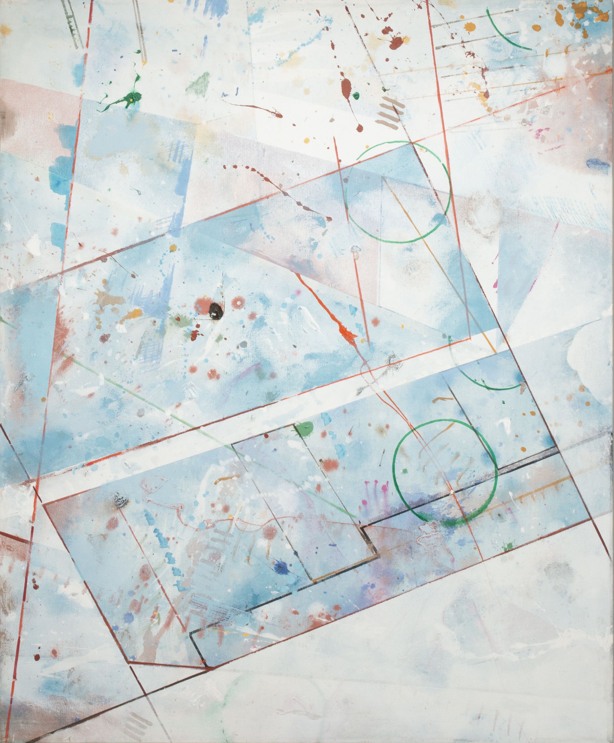 RONALD SLOWINSKI (1932-2023) ACRYLIC ON CANVAS