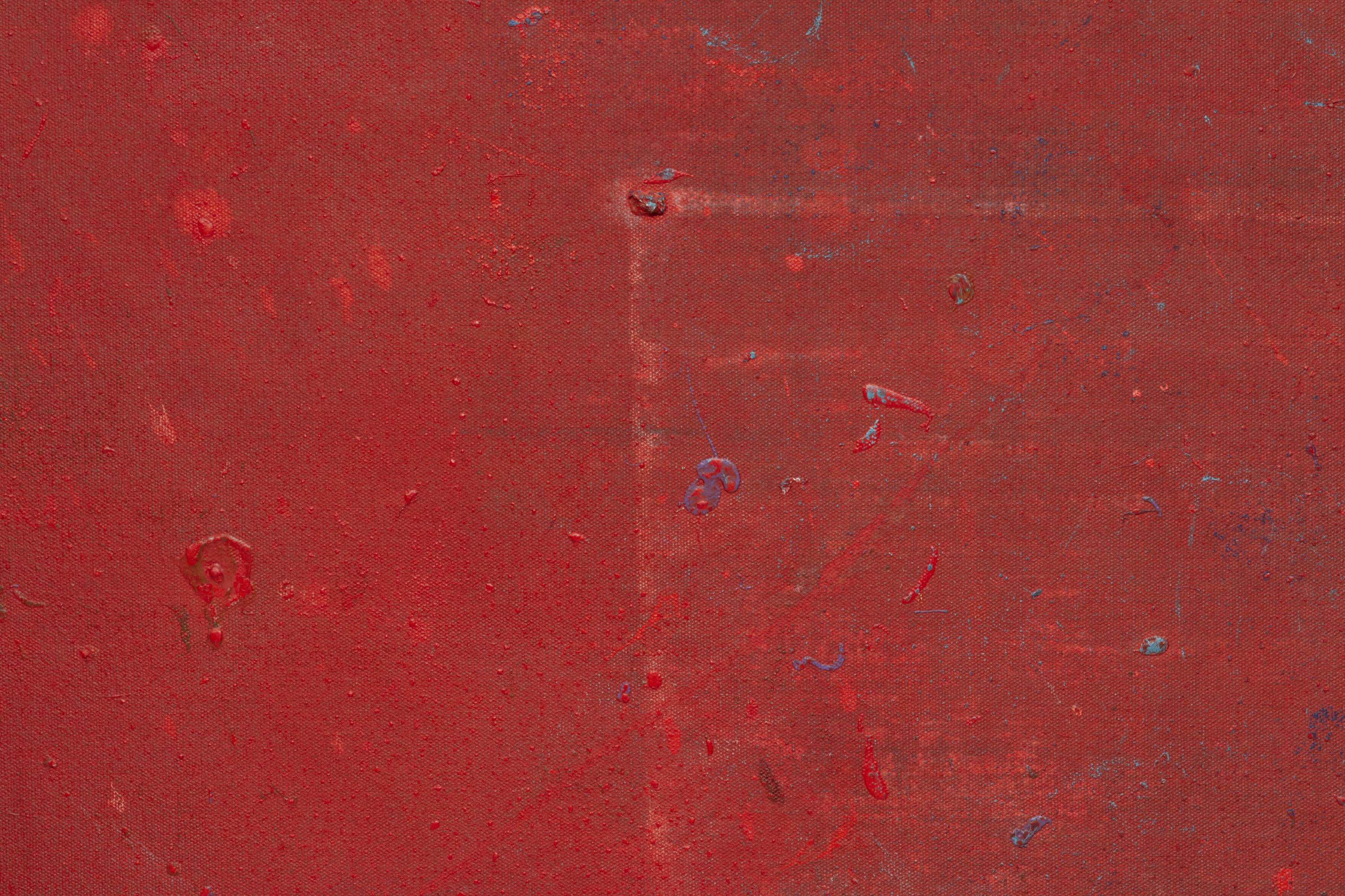 RON SLOWINSKI (1932-2023) UNUSUAL POLLEN SERIES CANVAS