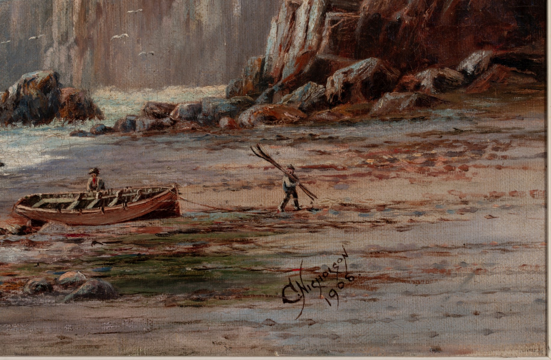 CHARLES WESTLEY NICHOLSON (1886-1965) CALIFORNIA O/C