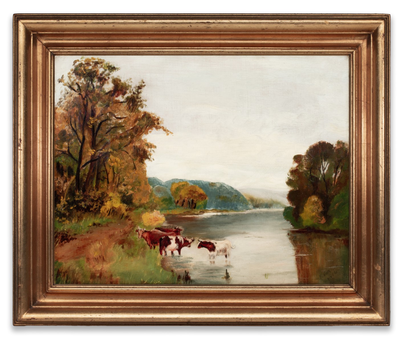 ERIK JERKEN (1898-1947) OIL ON CANVAS