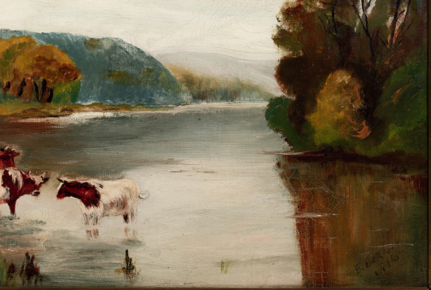 ERIK JERKEN (1898-1947) OIL ON CANVAS