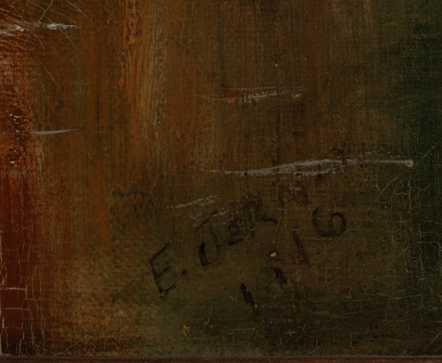 ERIK JERKEN (1898-1947) OIL ON CANVAS