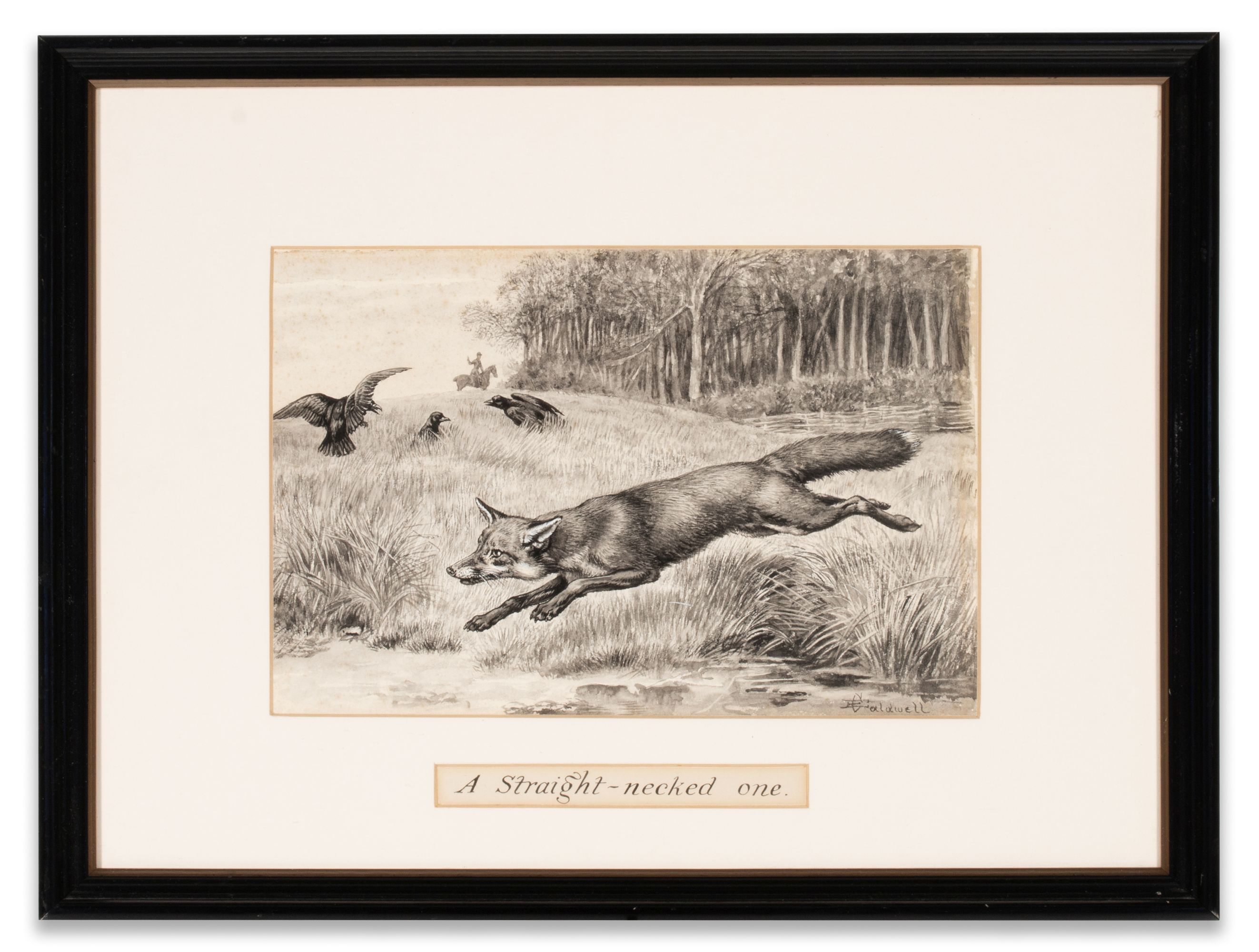 EDMUND CALDWELL (1852-1930) INKWASH ON PAPER (2)