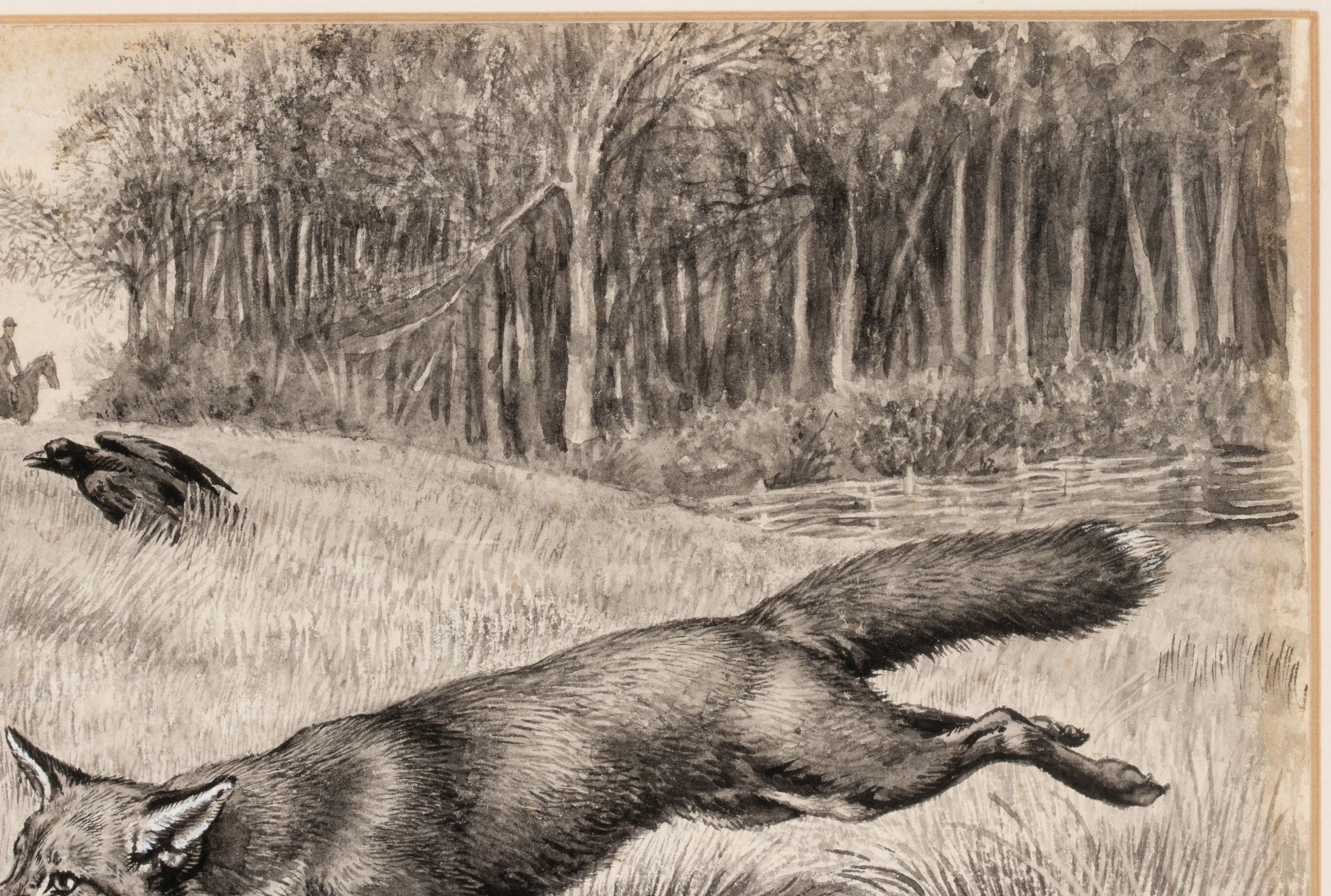 EDMUND CALDWELL (1852-1930) INKWASH ON PAPER (2)