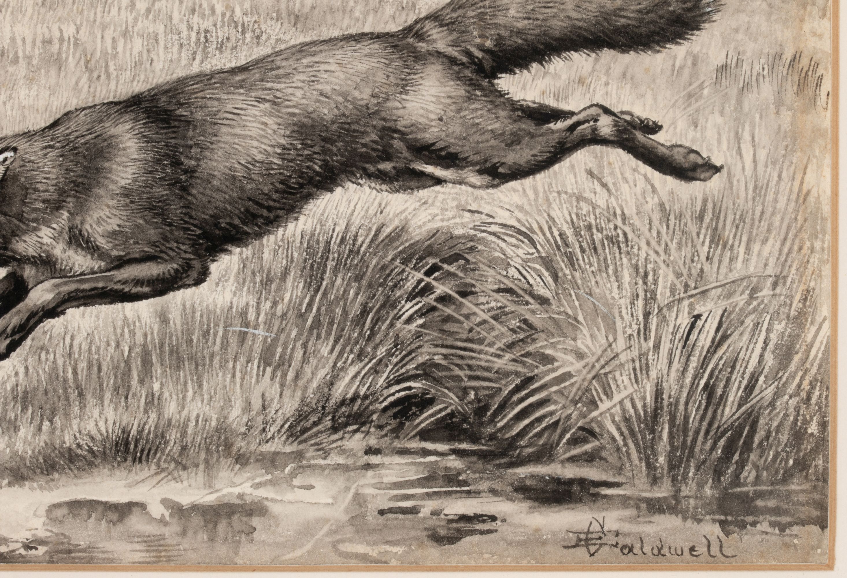 EDMUND CALDWELL (1852-1930) INKWASH ON PAPER (2)