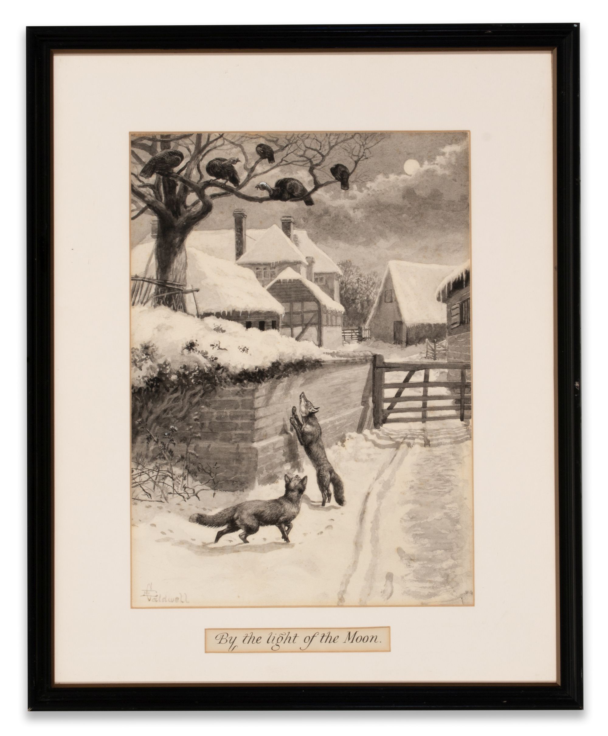 EDMUND CALDWELL (1852-1930) INKWASH ON PAPER (2)
