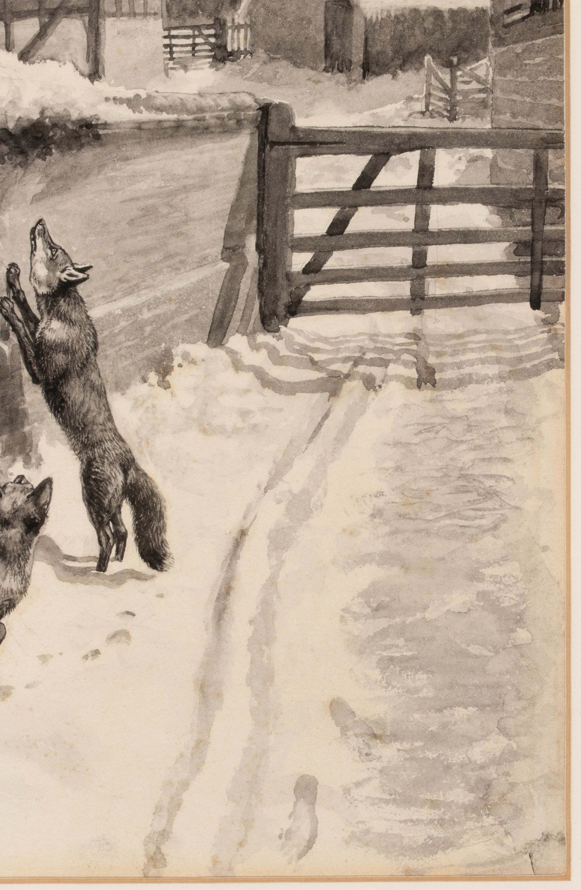 EDMUND CALDWELL (1852-1930) INKWASH ON PAPER (2)