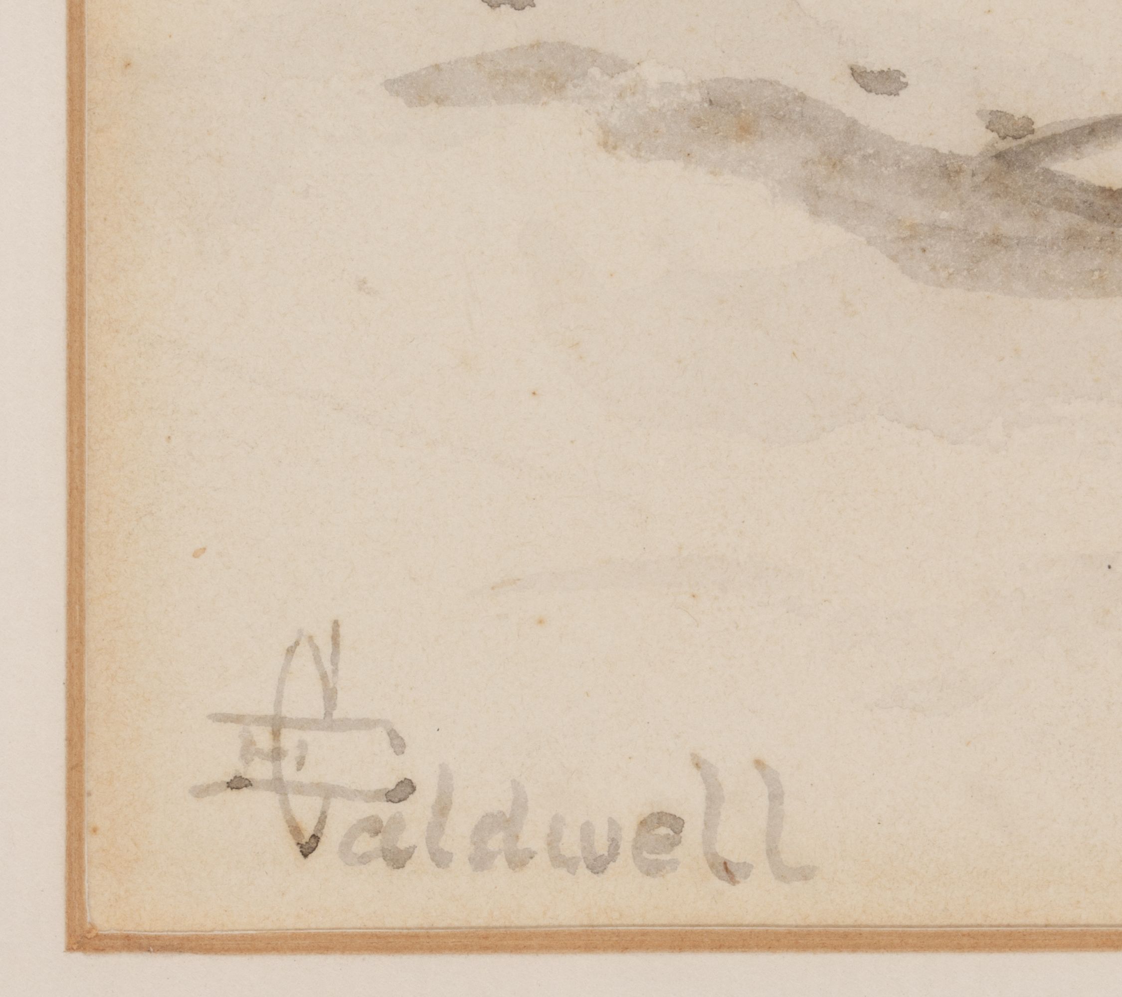 EDMUND CALDWELL (1852-1930) INKWASH ON PAPER (2)