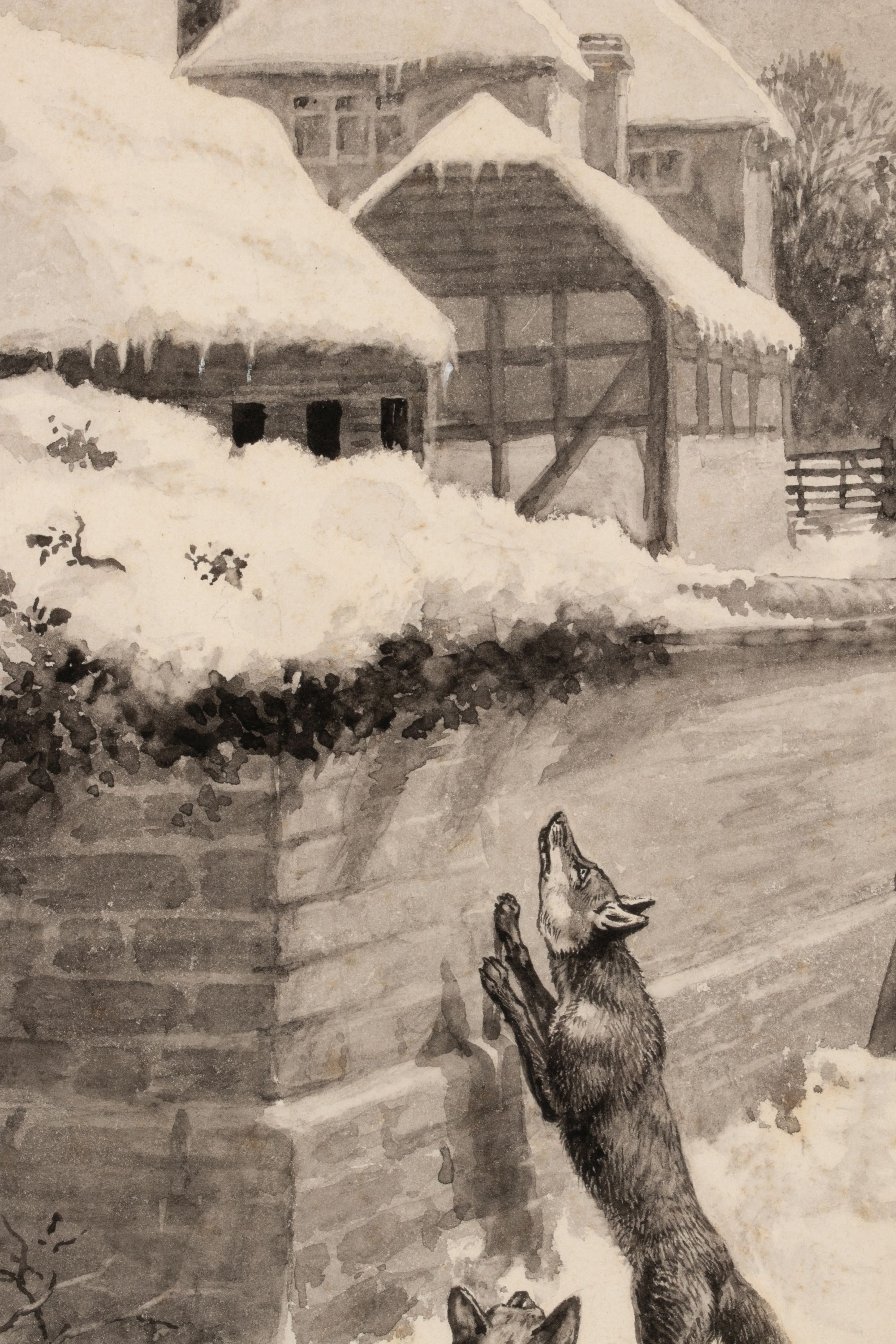 EDMUND CALDWELL (1852-1930) INKWASH ON PAPER (2)