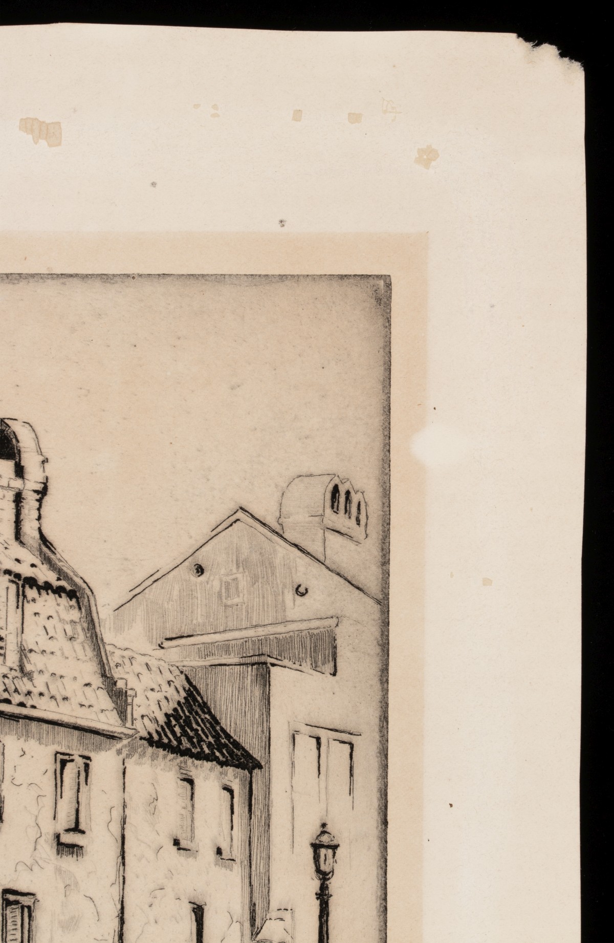 ELIZABETH VERNER (1883-1979) SIGNED ETCHING, CHARLESTON