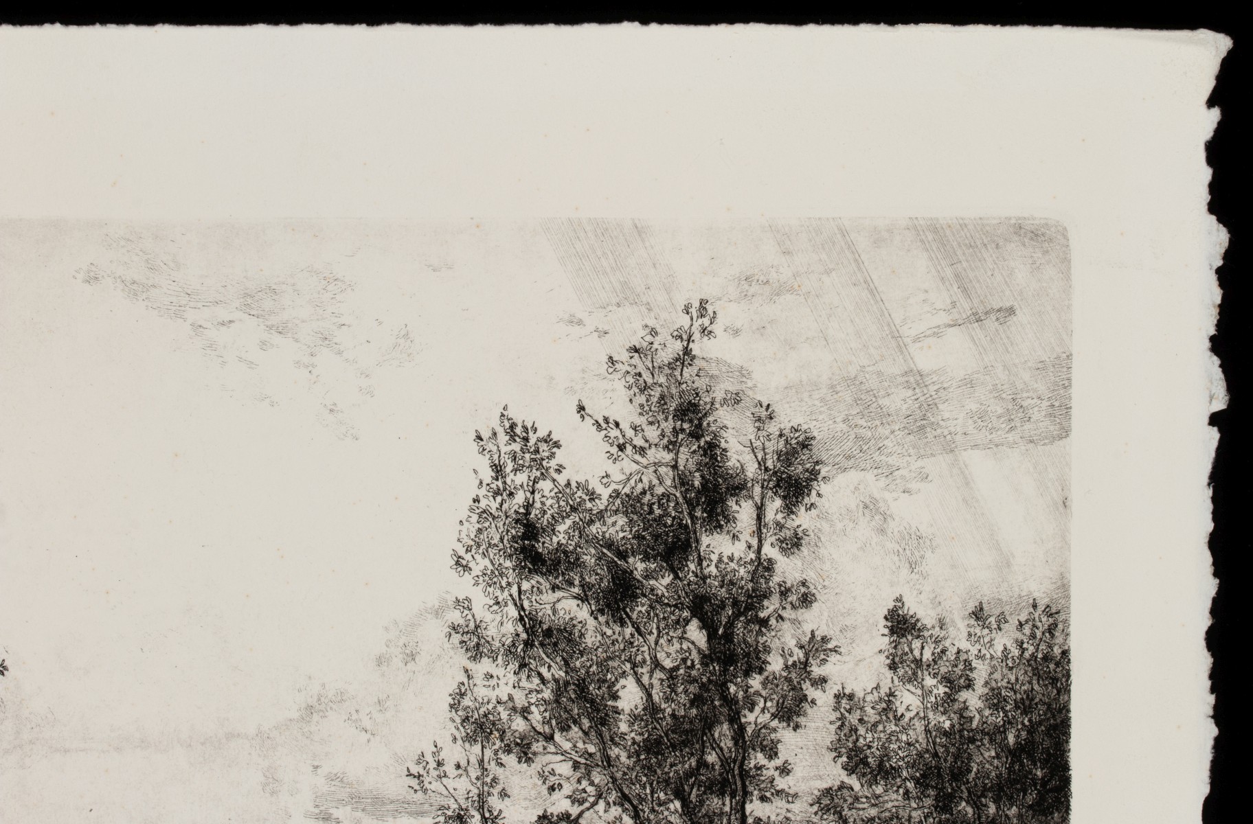 DOUG OSA (BORN 1952) PENCIL SIGNED ETCHING