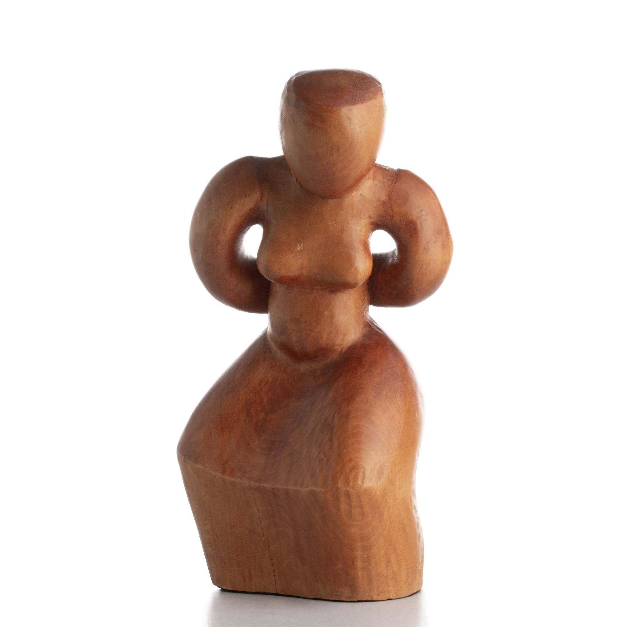 CECIL CARSTENSEN (1906-1991) BLOCK PRINT & SCULPTURE