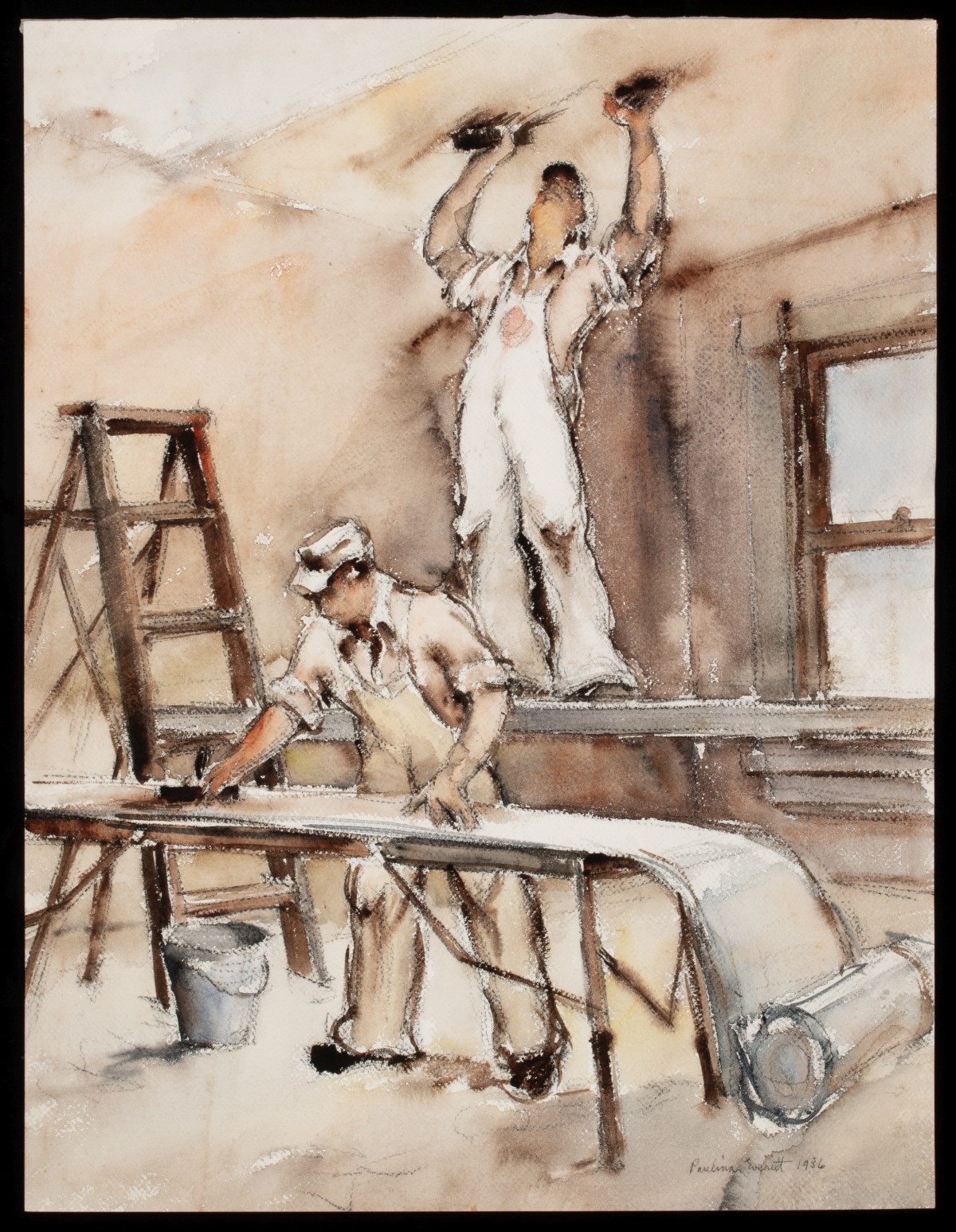 PAULINA EVERITT (1905-1996) PRIZE WINNING WATERCOLOR #1