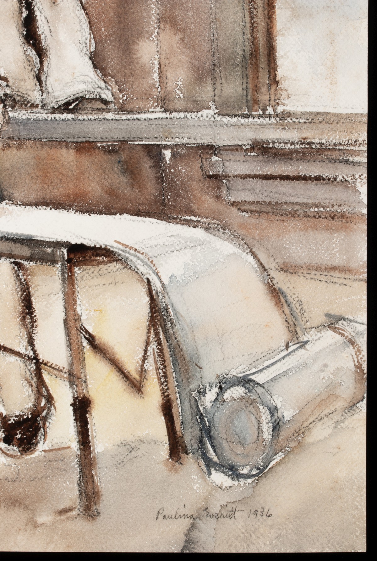 PAULINA EVERITT (1905-1996) PRIZE WINNING WATERCOLOR #1