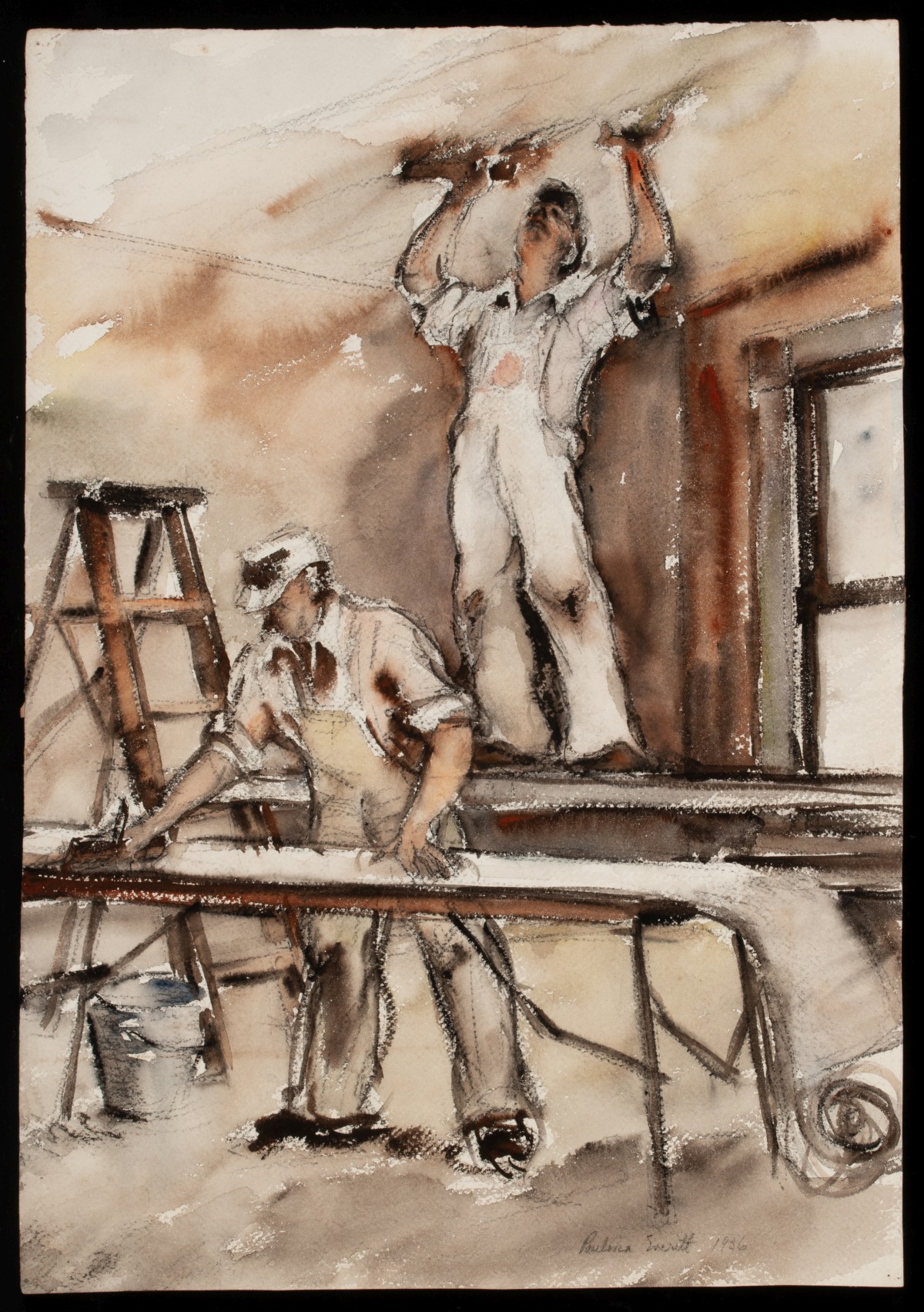 PAULINA EVERITT (1905-1996) PRIZE WINNING WATERCOLOR #2