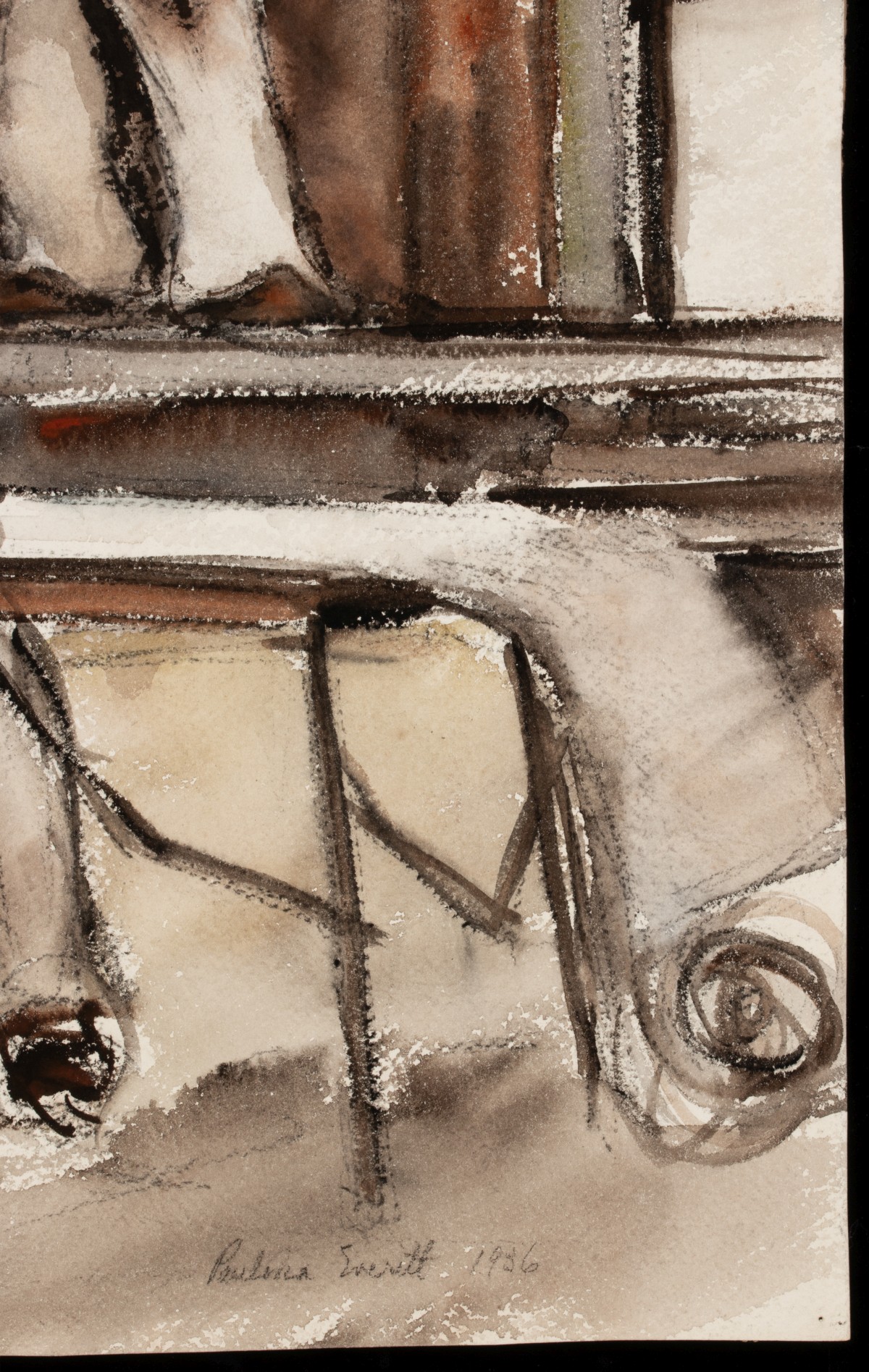 PAULINA EVERITT (1905-1996) PRIZE WINNING WATERCOLOR #2