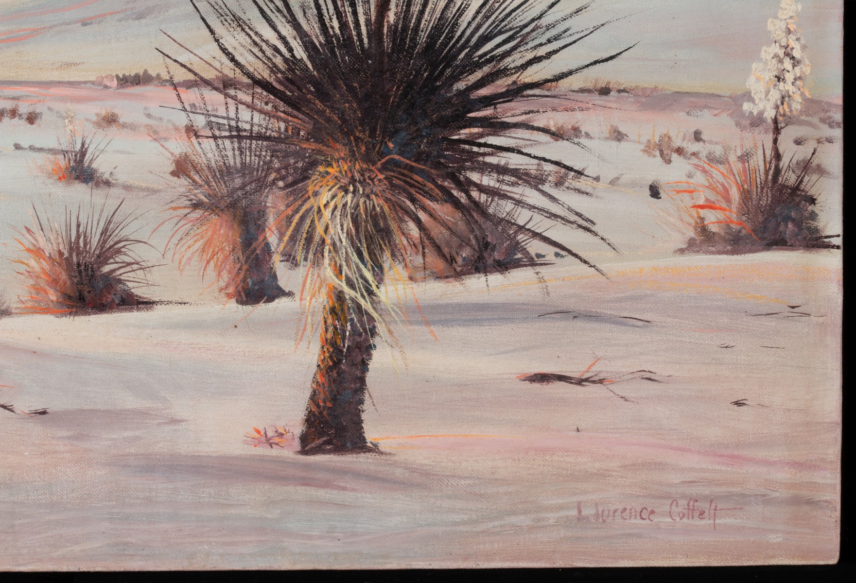 LAURENCE COFFELT (1910-1976) OIL ON CANVAS BOARD