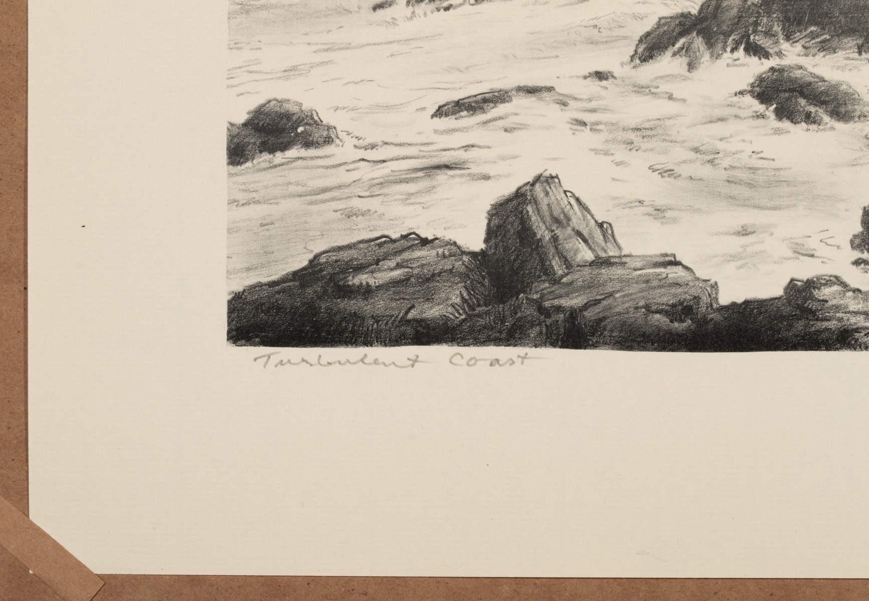 CHARLES ROGERS (1911-1987) PENCIL SIGNED LITHOGRAPH