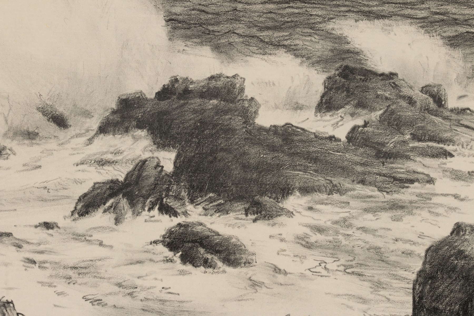 CHARLES ROGERS (1911-1987) PENCIL SIGNED LITHOGRAPH