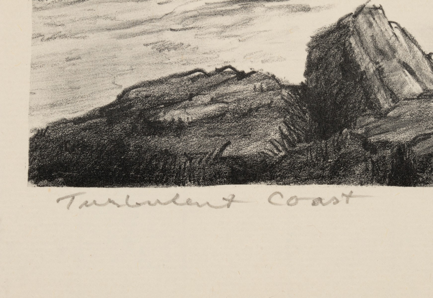 CHARLES ROGERS (1911-1987) PENCIL SIGNED LITHOGRAPH
