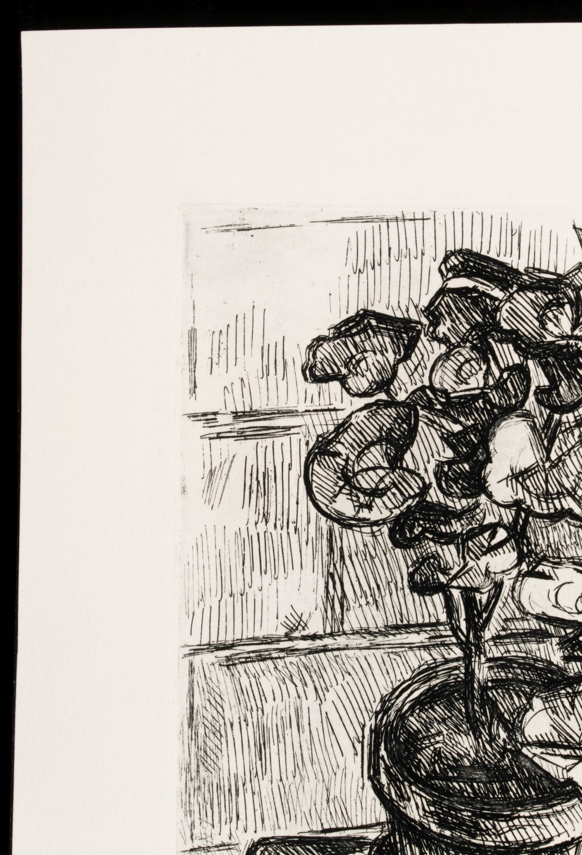 WILBUR NIEWALD (Born 1925) PENCIL SIGNED DRYPOINT