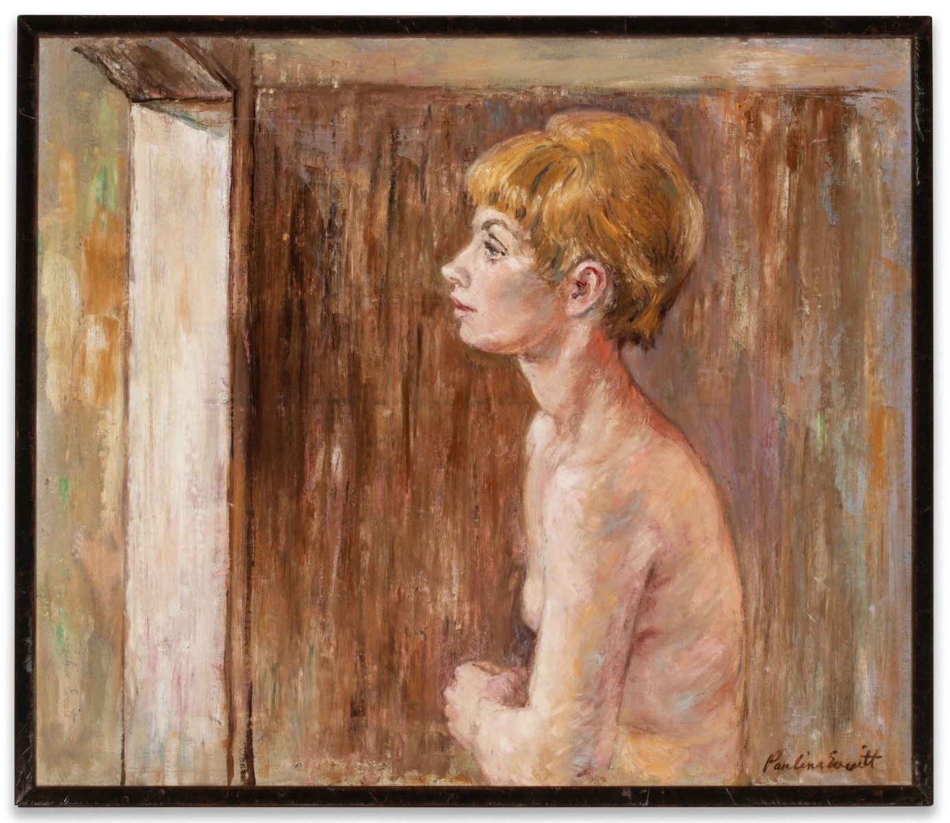 PAULINA EVERITT (1905-1996) OIL ON MASONITE