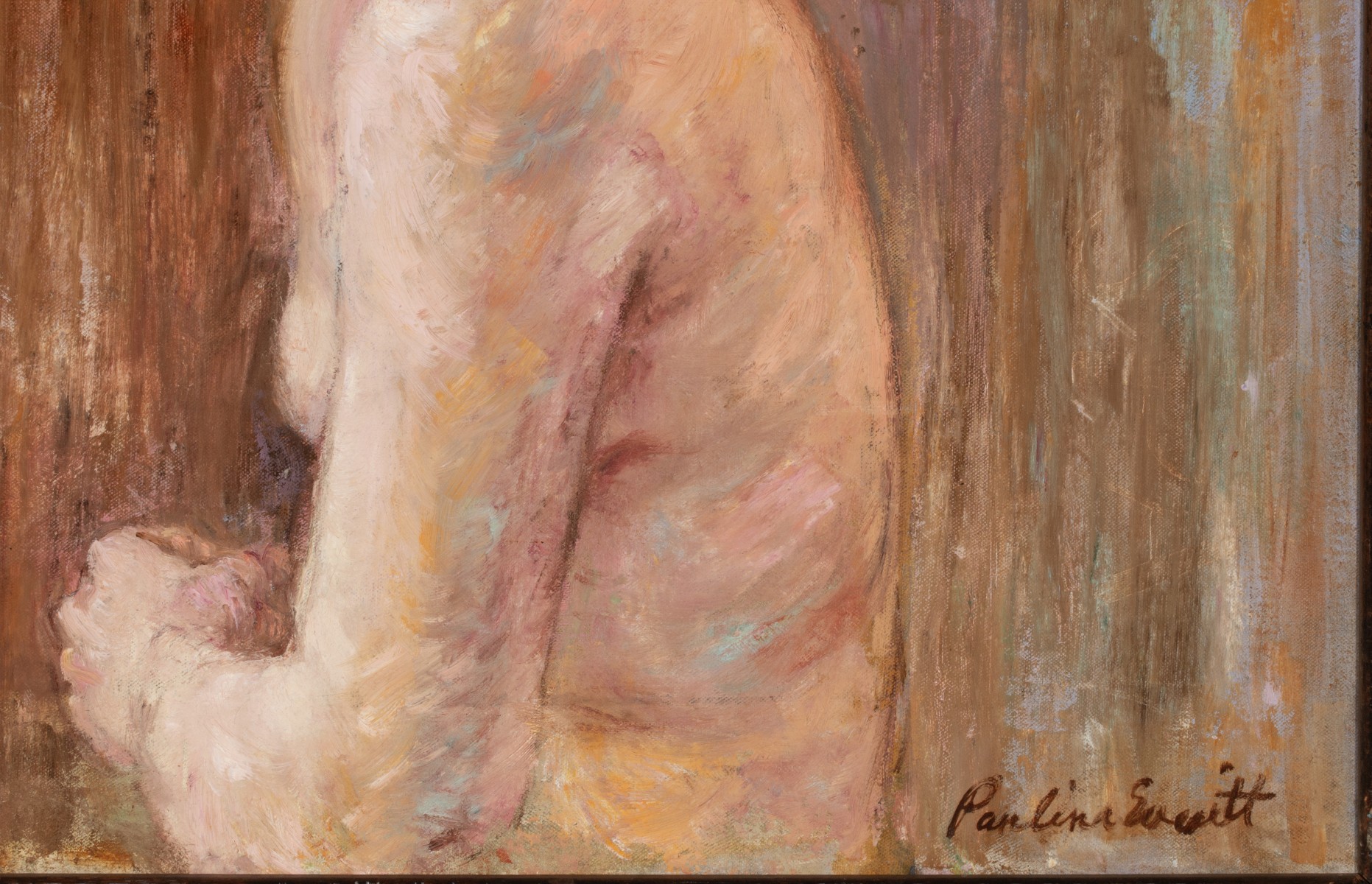 PAULINA EVERITT (1905-1996) OIL ON MASONITE