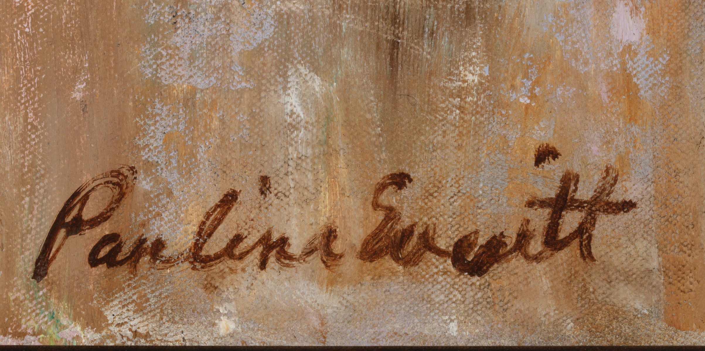 PAULINA EVERITT (1905-1996) OIL ON MASONITE