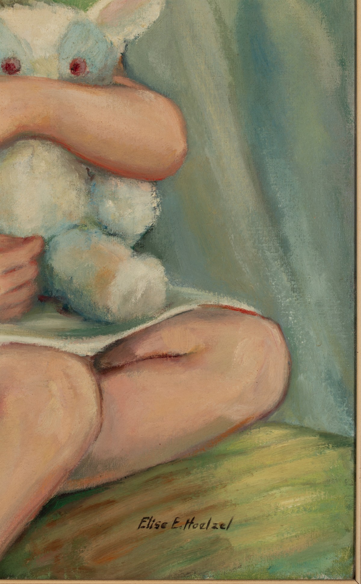ELISE E. HOELZEL (1897-1976) OIL ON CANVAS