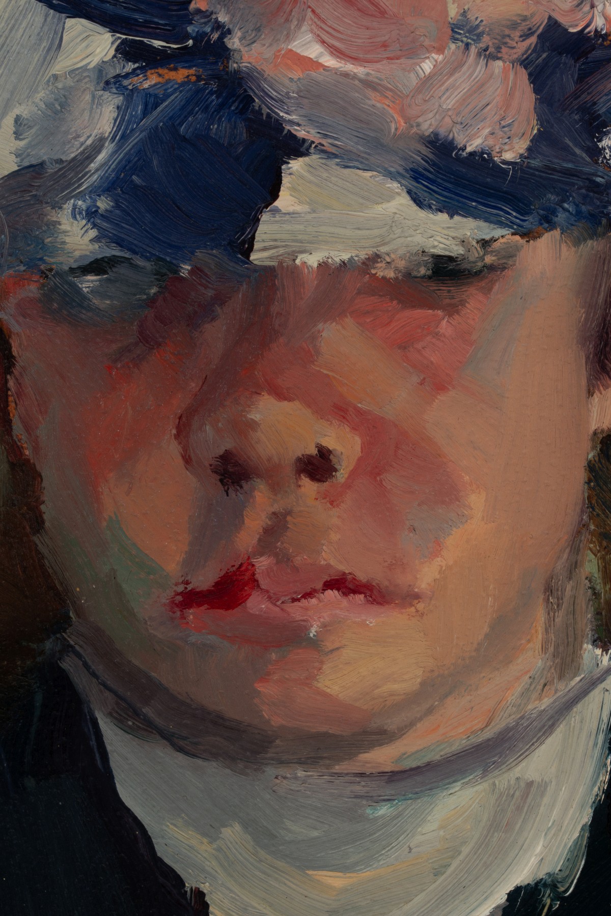 JANET KEENA (BORN 1951) OIL ON ARTIST'S BOARD