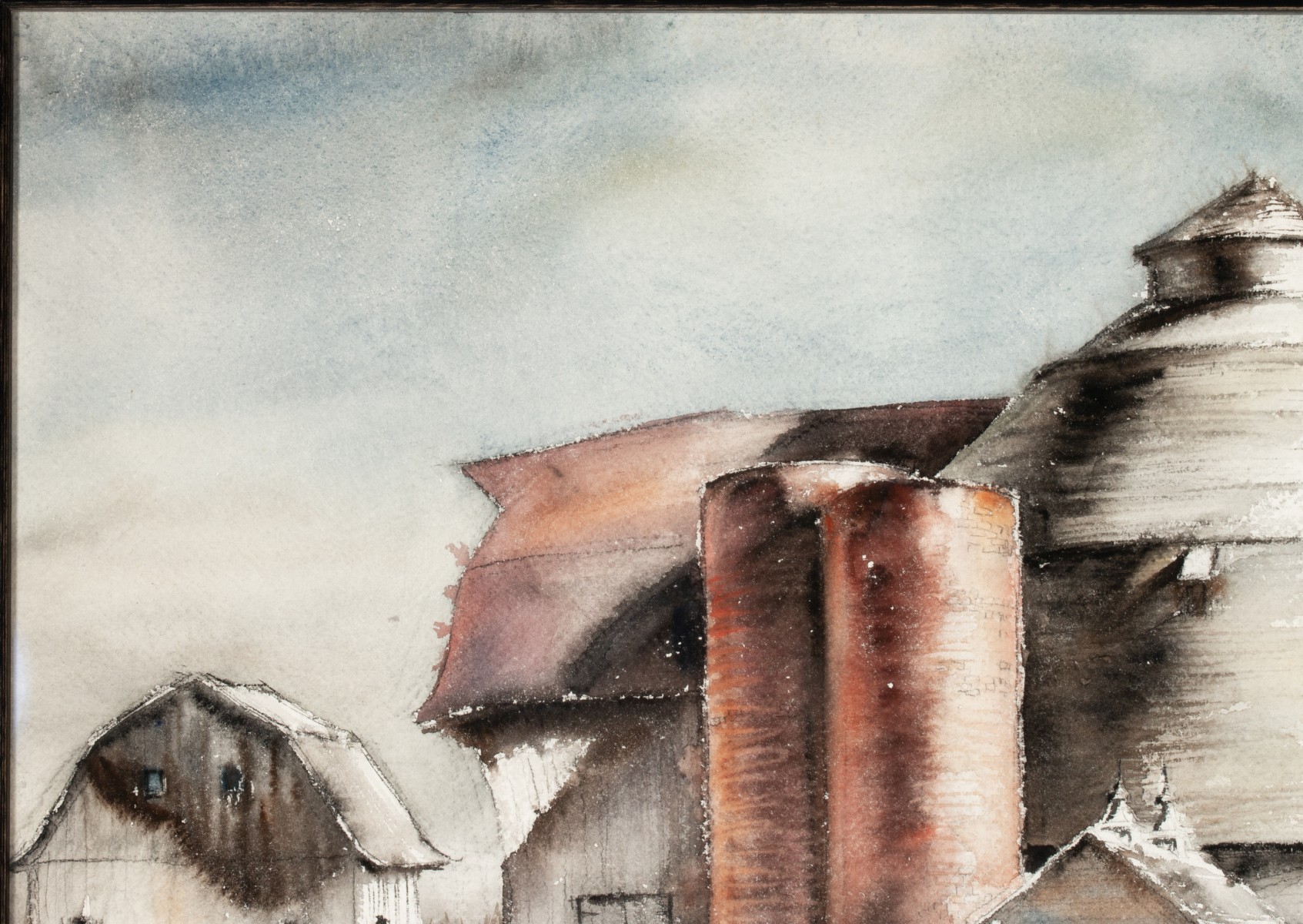 PAULINA EVERITT (1905-1996) WATERCOLOR ON PAPER
