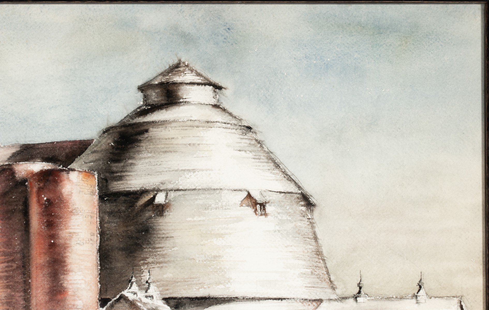PAULINA EVERITT (1905-1996) WATERCOLOR ON PAPER