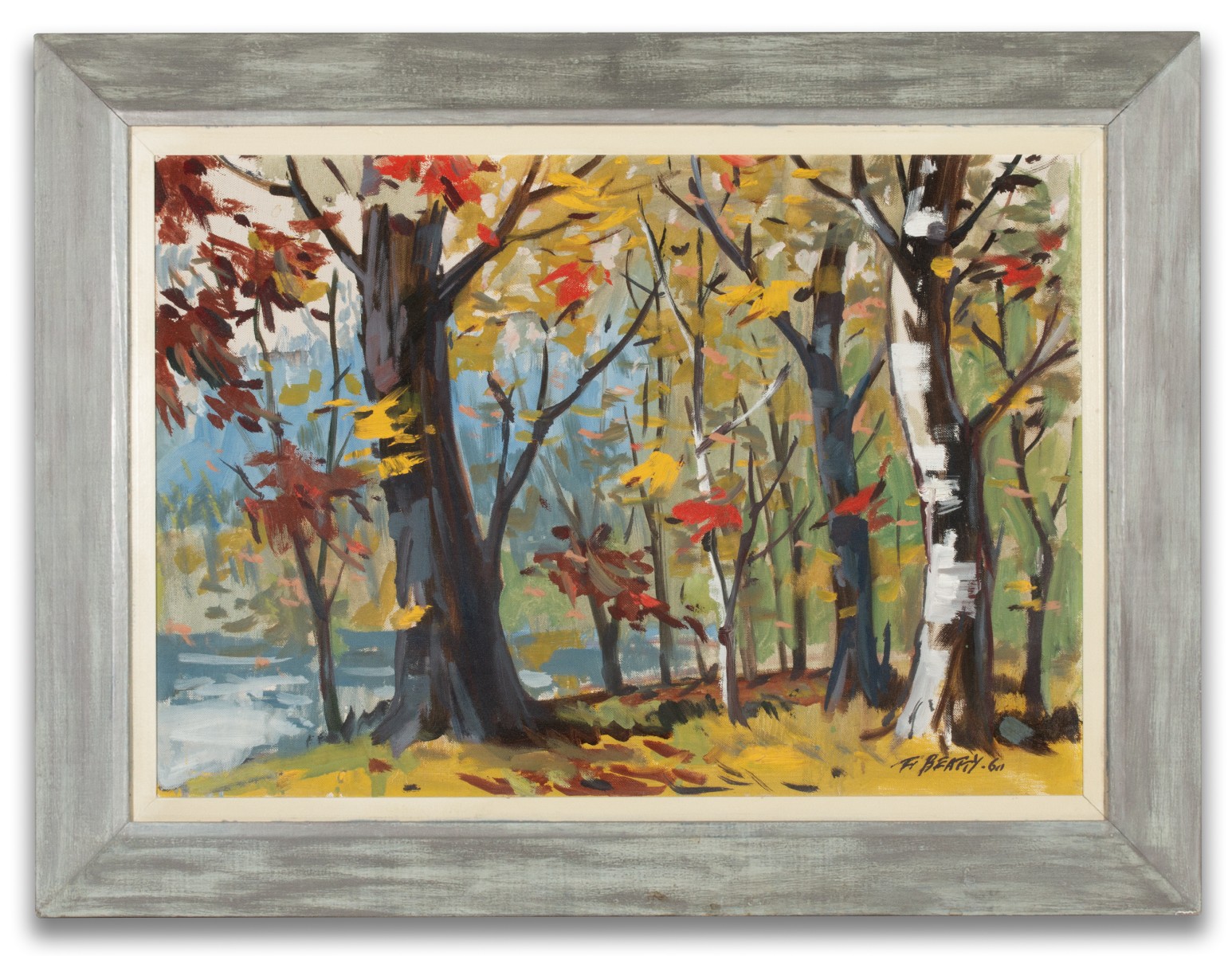 FRANK BEATTY (1899-1984) OIL ON MASONITE