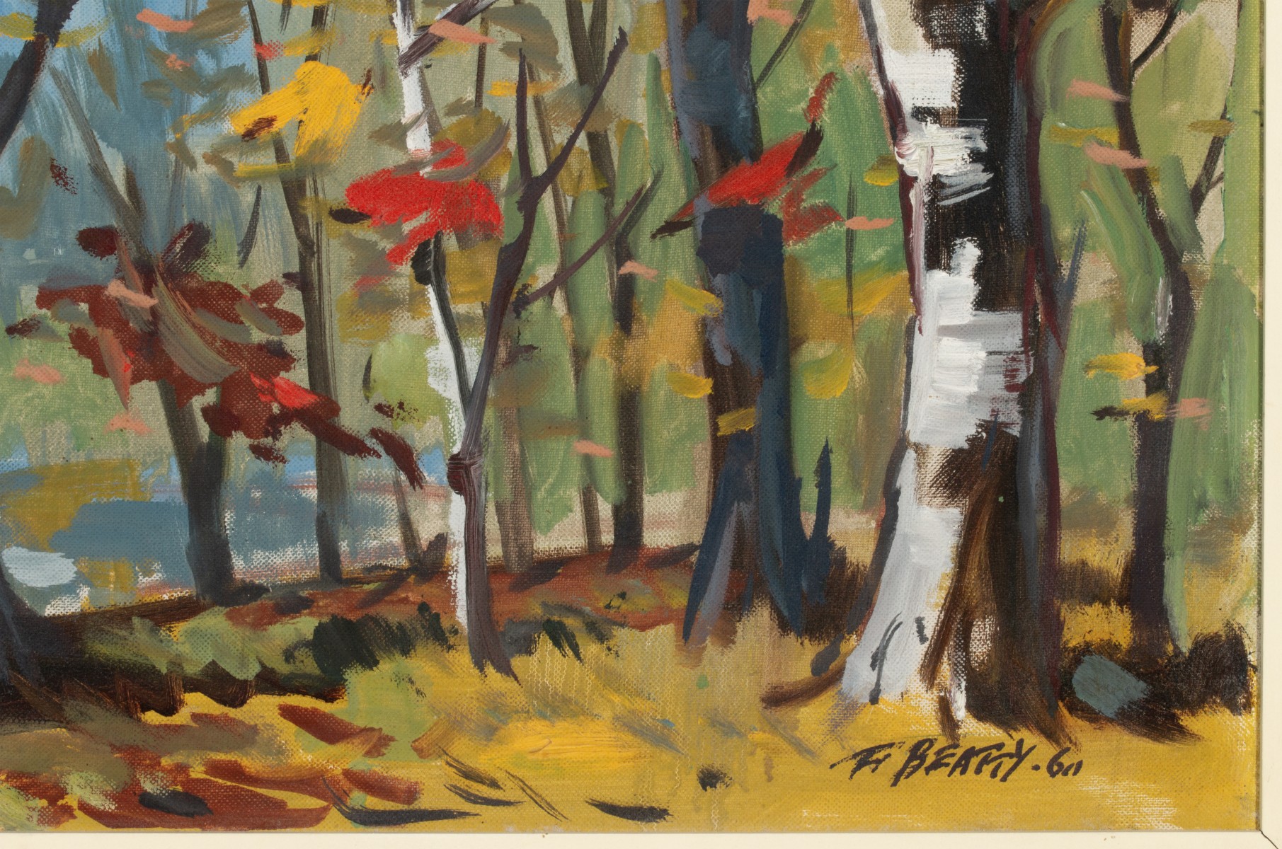 FRANK BEATTY (1899-1984) OIL ON MASONITE