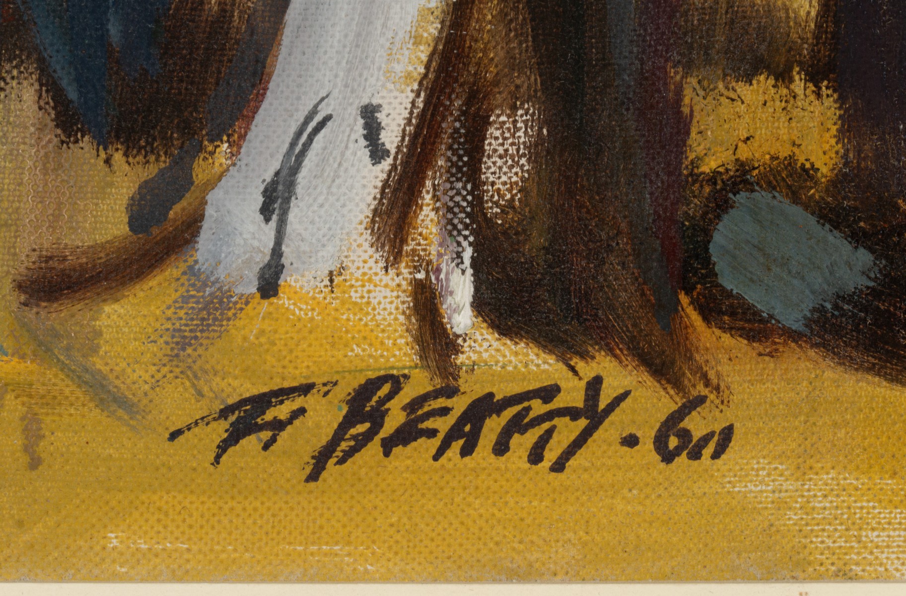 FRANK BEATTY (1899-1984) OIL ON MASONITE