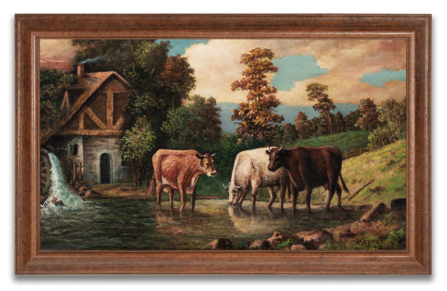 WILLIAM SHEPARD (1868-1948) OIL ON CANVAS