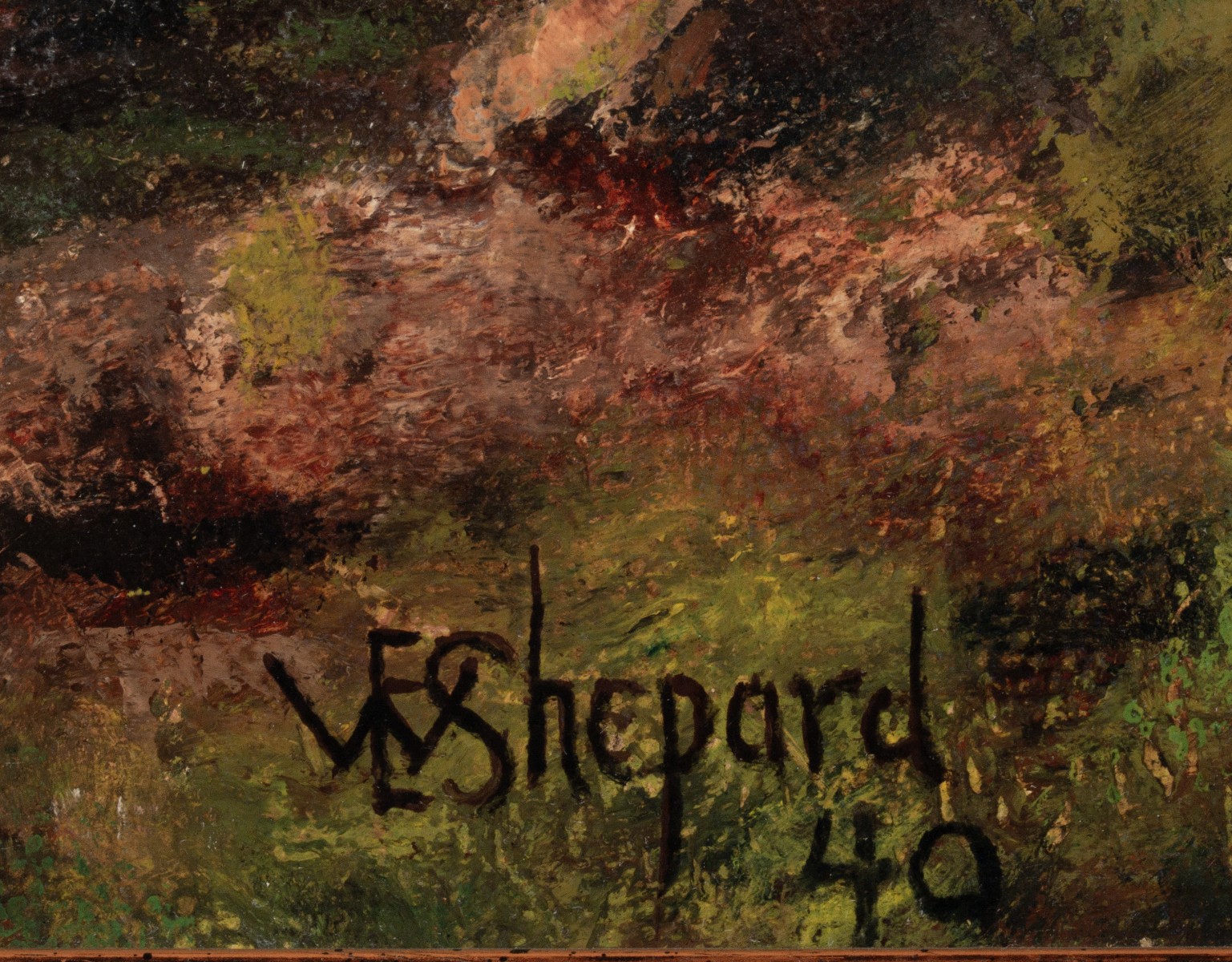 WILLIAM SHEPARD (1868-1948) OIL ON CANVAS