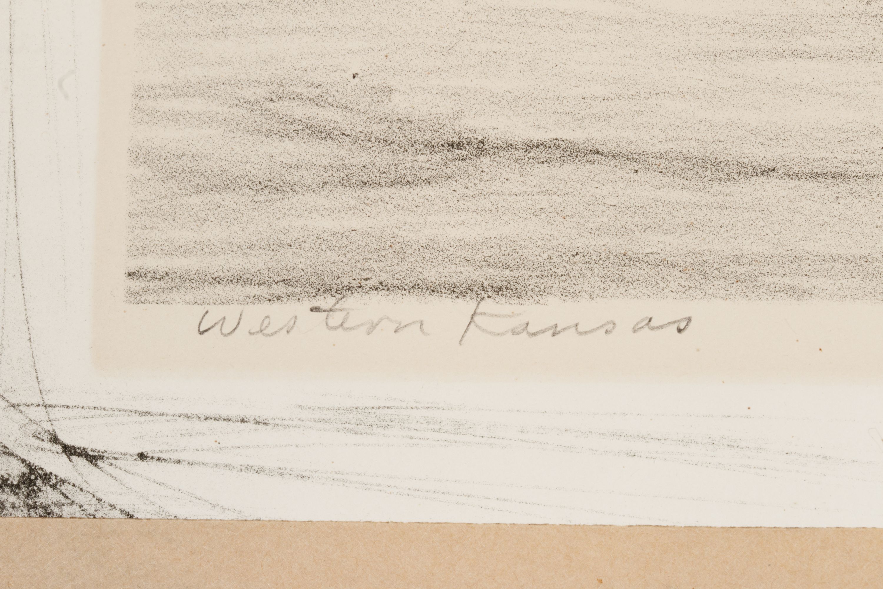 JACK PHARO (1902-1991) PENCIL SIGNED LITHOGRAPH